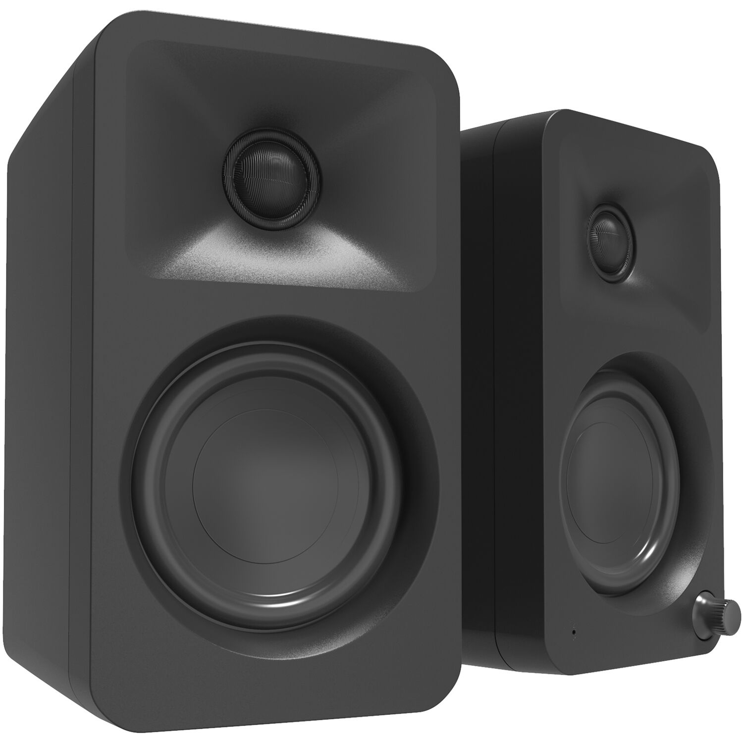 Kanto Audio Ora desktop speakers, in black