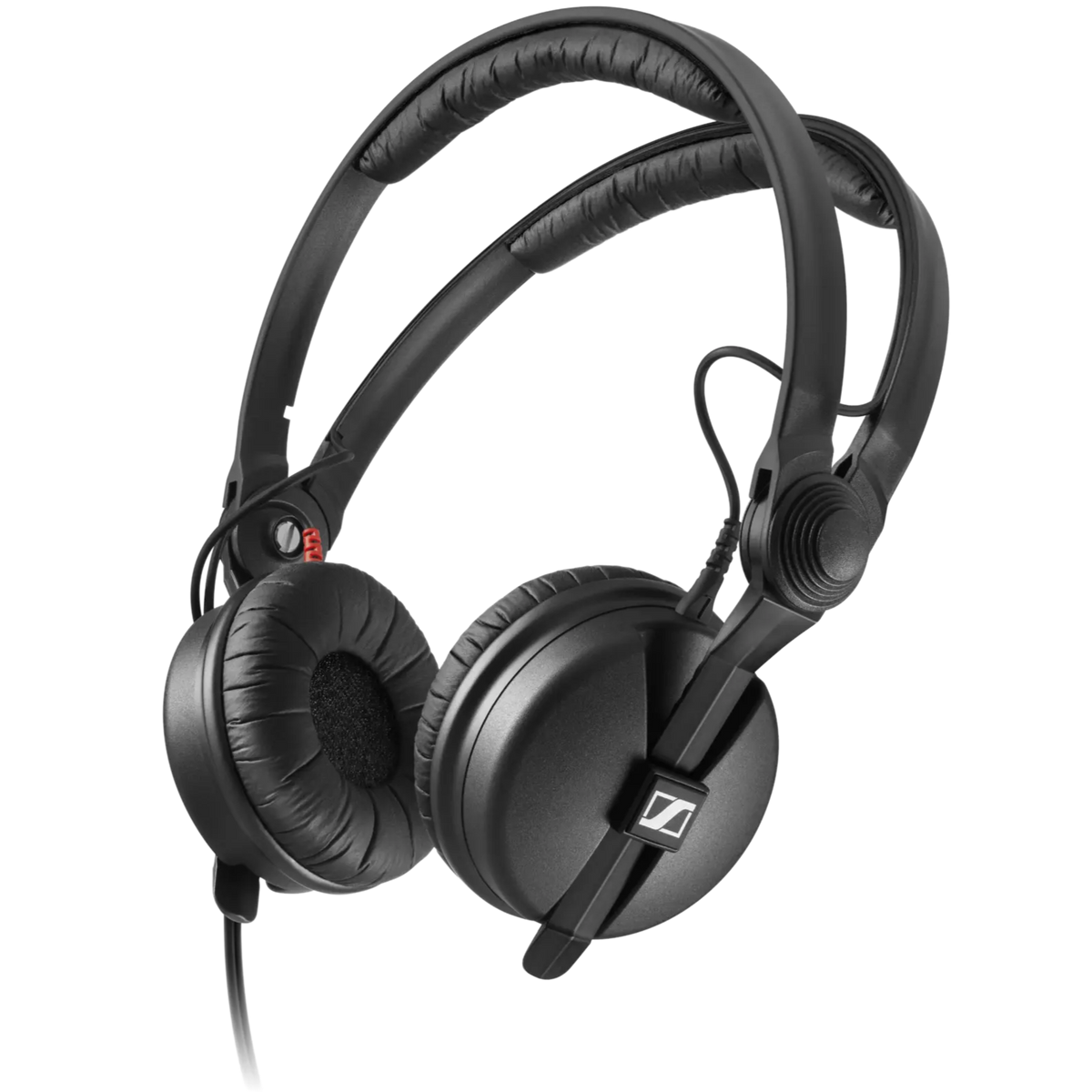 Sennheiser HD 25 DJ headphones, in black