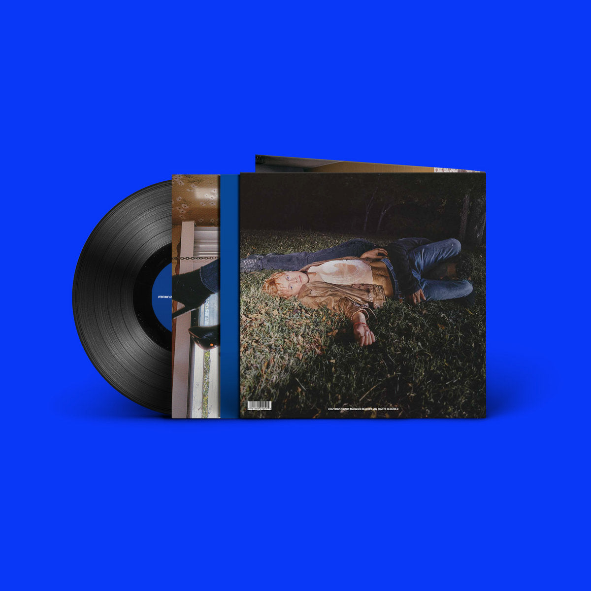 Black vinyl LP of Perfume Genius' Glory album, featuring rock, indie, and pop music, released by Matador Records.