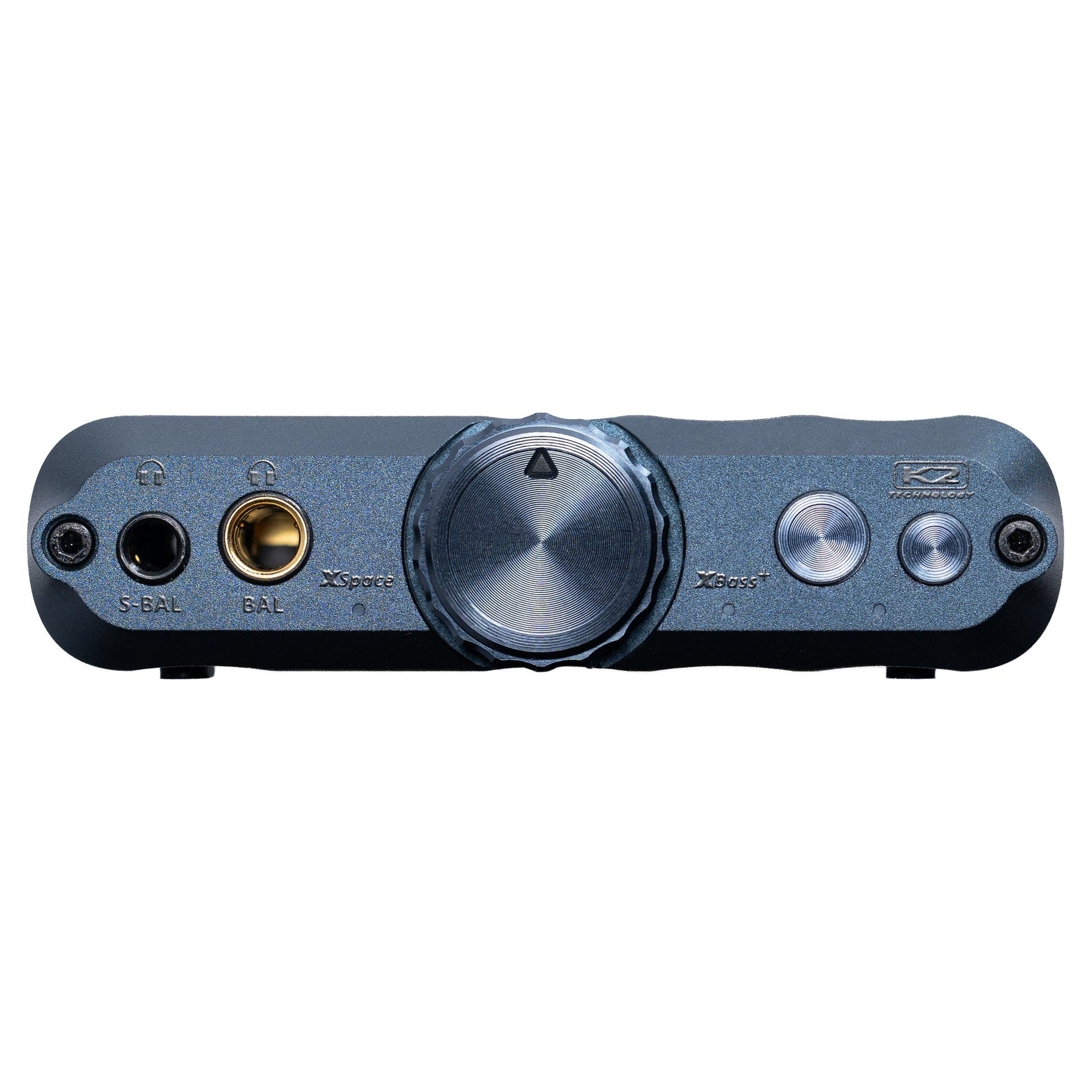 iFi Audio iDSD GR 2 front panel with balanced and S-Balanced headphone outputs and volume control