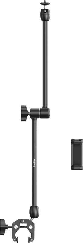 SmallRig desktop magic arm with crab-shaped clamp kit attached to a camera or lighting setup for versatile support and positioning.