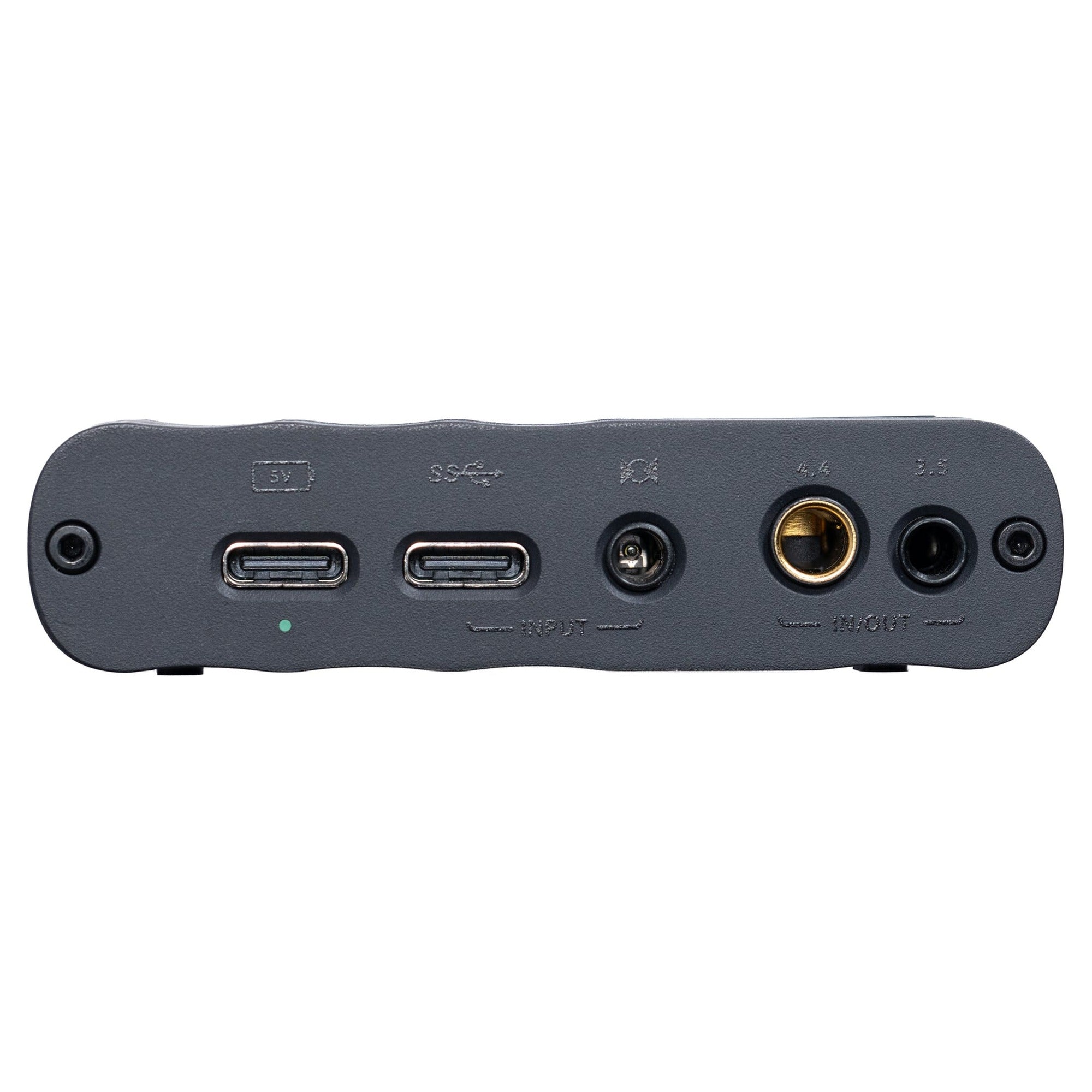 iFi Audio iDSD GR 2 rear panel inputs: USB-C, S/PDIF and analogue