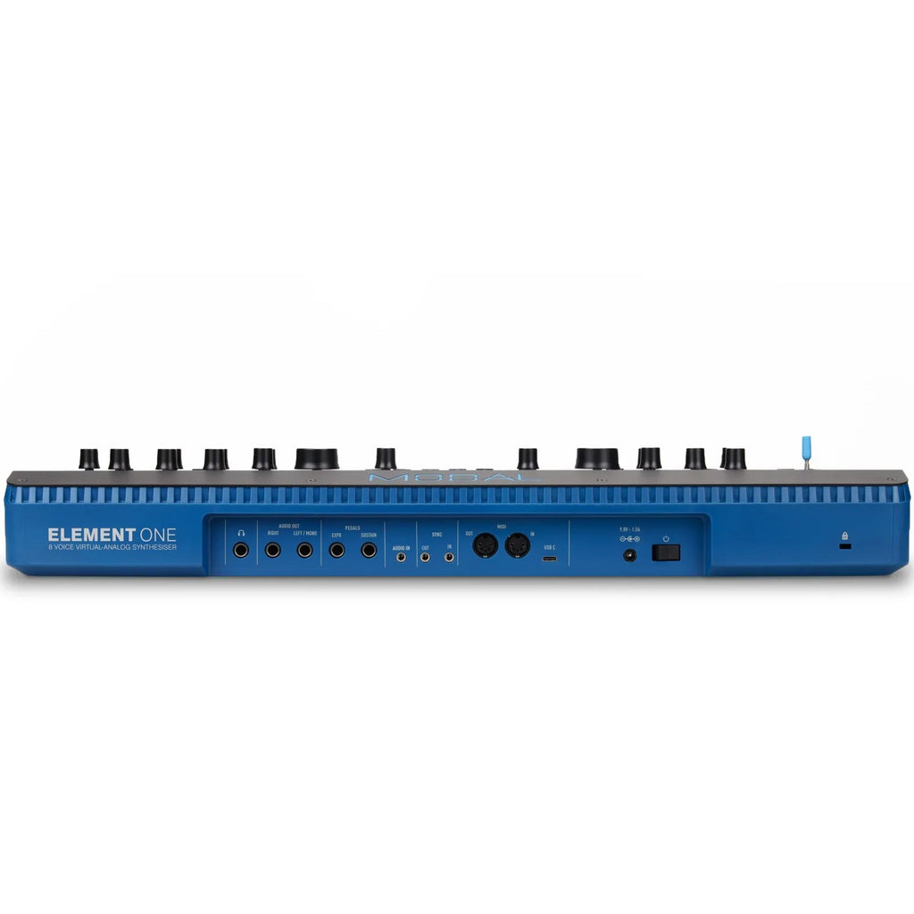 Modal Electronics Element One keyboard synthesizer with a sleek black design and multi-touch control surface.