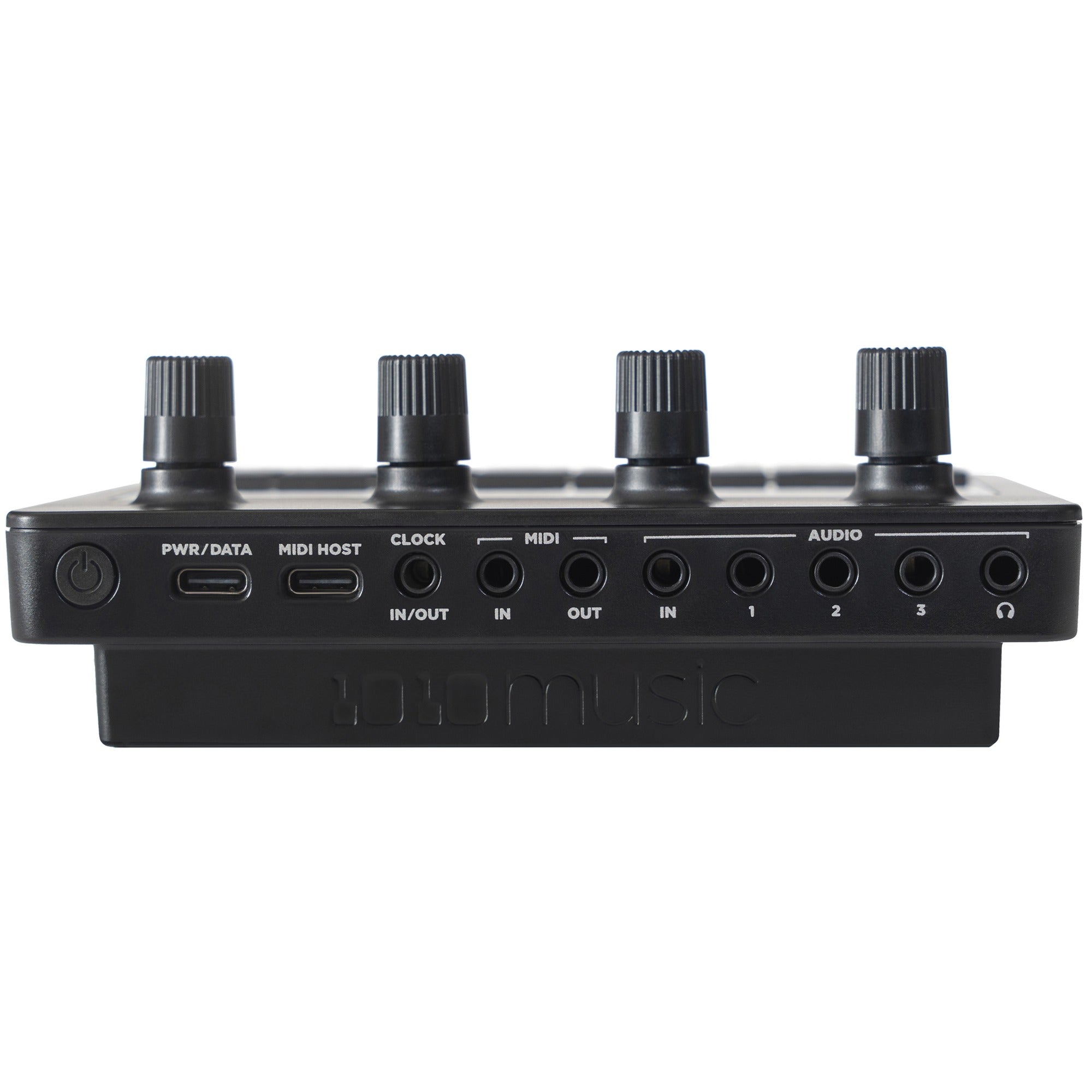 Blackbox 2 drum machine and sampler by 1010music with a compact black interface and control knobs on a dark background.