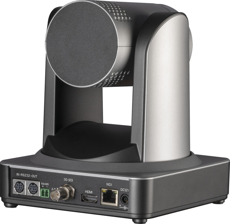Feelworld PTZ Camera NDI20X with 20x optical zoom, streaming PTZ camera for professional video production and broadcasting.