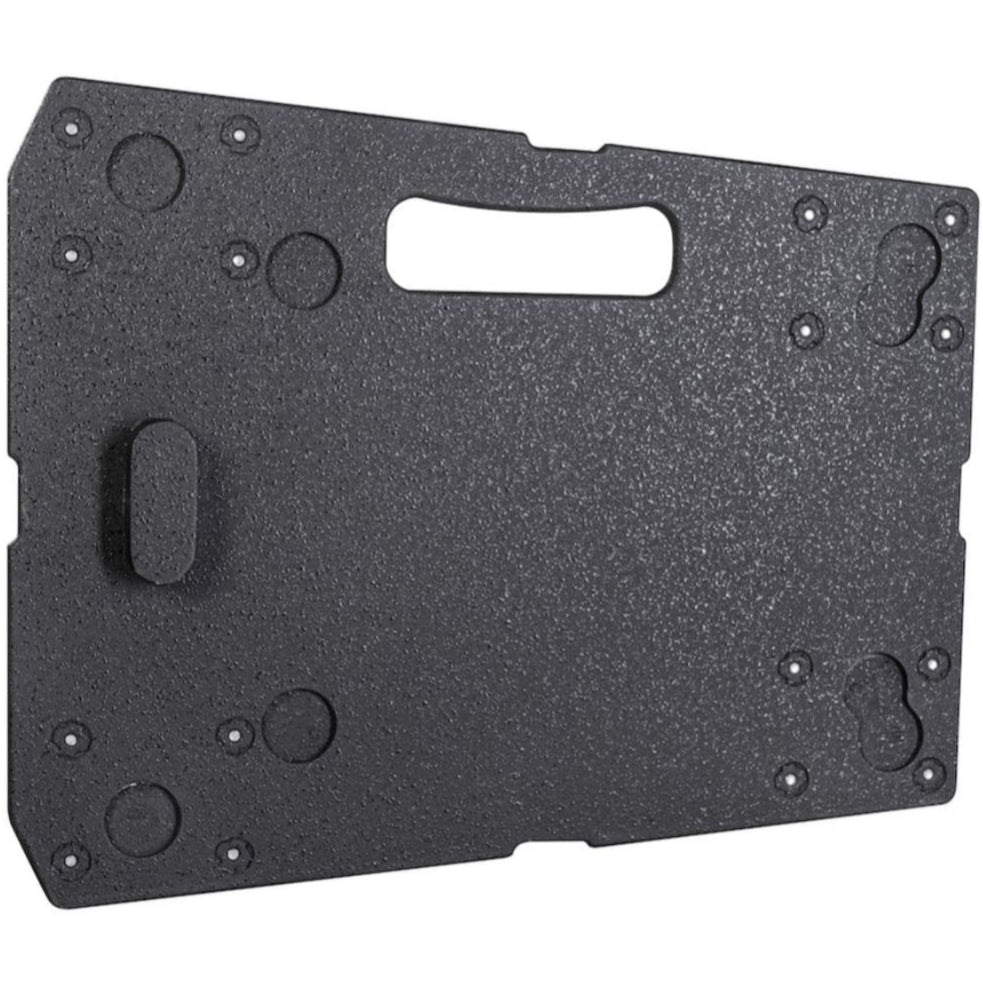 HK Audio POLAR MK2 Wheel Board for PA speakers, showing sturdy wheels and handles for easy transport of audio system components.