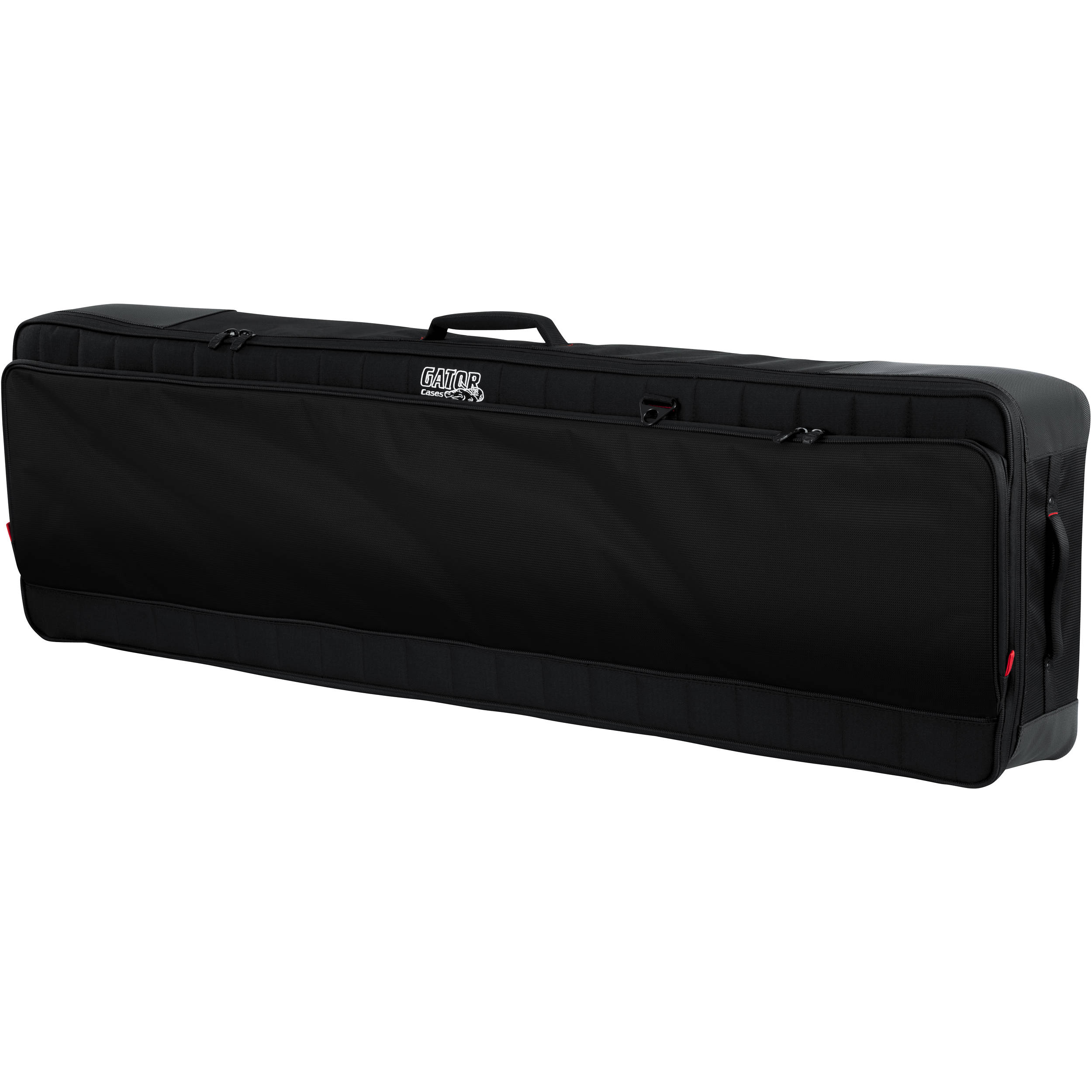 Gator G-PG-88-SLIM Pro-Go gig bag for slim 88-note keyboard, showing padded exterior and durable handle for easy transport.