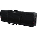 Gator G-PG-88-SLIM Pro-Go gig bag for slim 88-note keyboard, showing padded exterior and carrying handles.