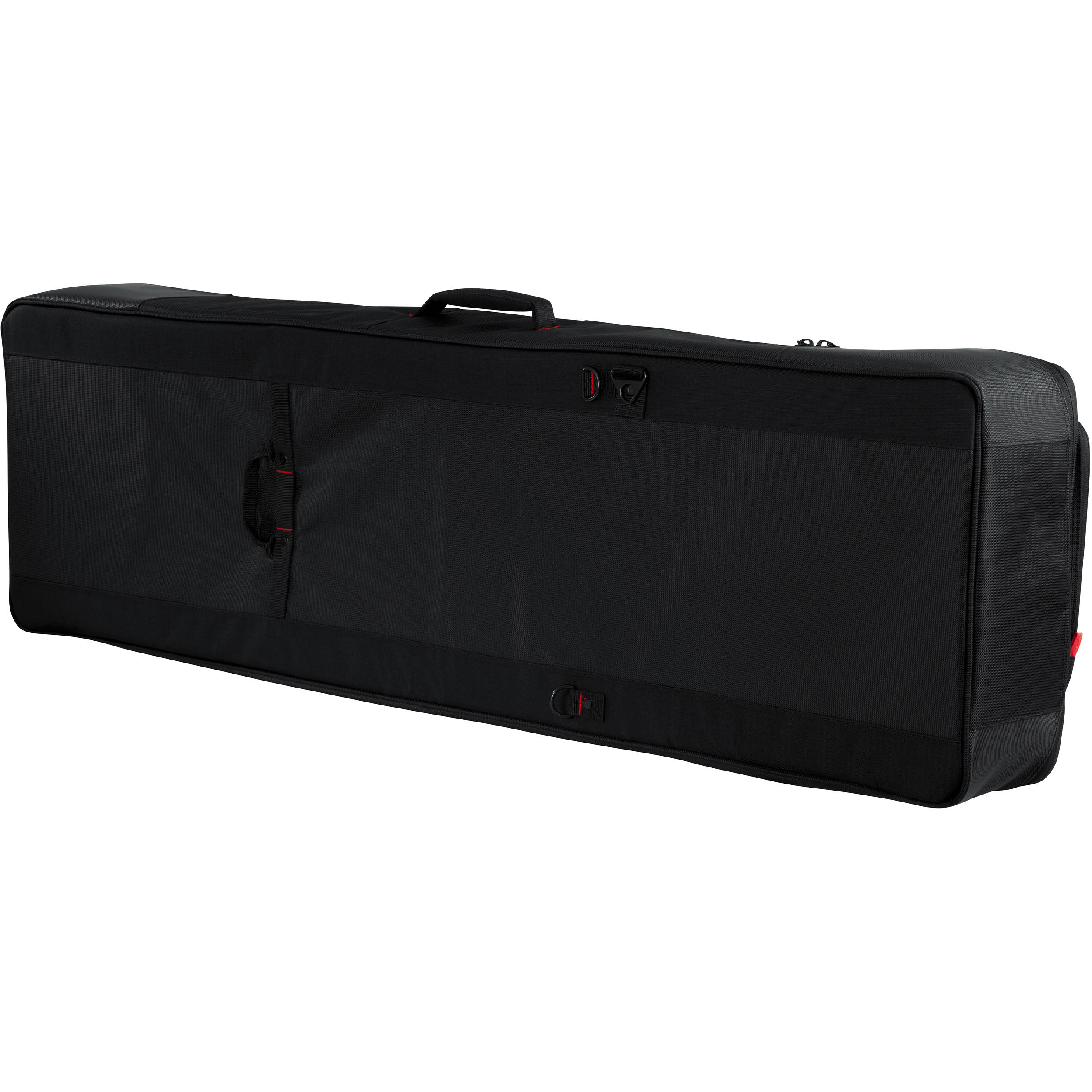 Gator G-PG-88-SLIM Pro-Go gig bag for slim 88-key keyboard, black, padded case with handles and shoulder strap for portability.