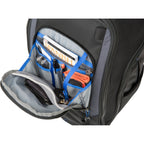 Think Tank StreetWalker V2.0 video equipment bag with padded compartments and adjustable shoulder strap for carrying camera gear.
