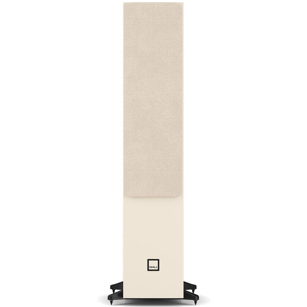 DALI Sonik 7 passive floorstanding speakers with sleek black finish, tall design, and multiple drivers for premium sound quality.