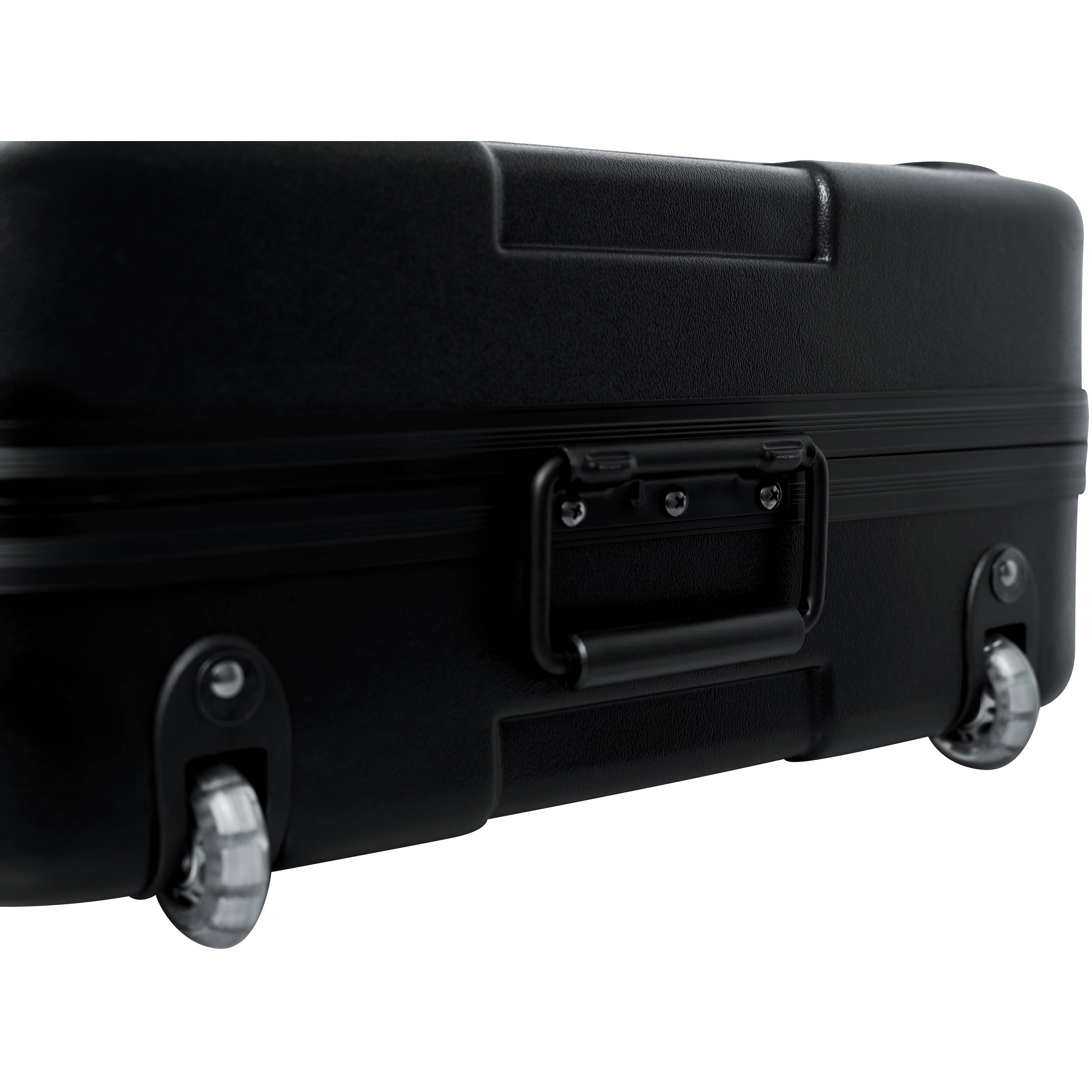 Gator GTSA-KEY88D 88-key keyboard case with polyethylene exterior and TSA lock for secure transportation of musical instruments.