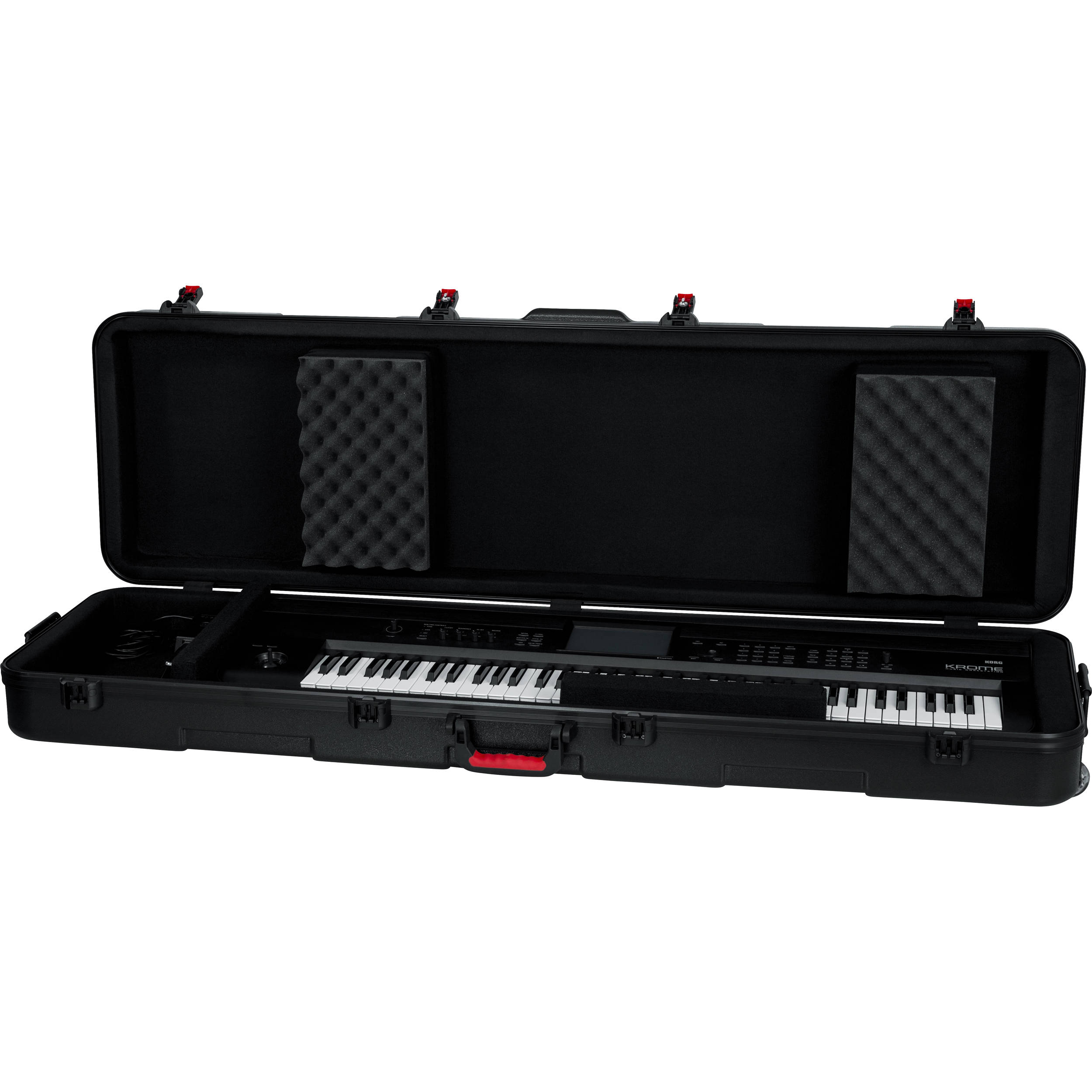 Gator GTSA-KEY88SLXL 88-klahviline polüetüleenist TSA-lukuga kohver XL