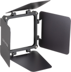 Zhiyun Molus X100 RGB light showing adjustable color spectrum and brightness controls for professional lighting setup