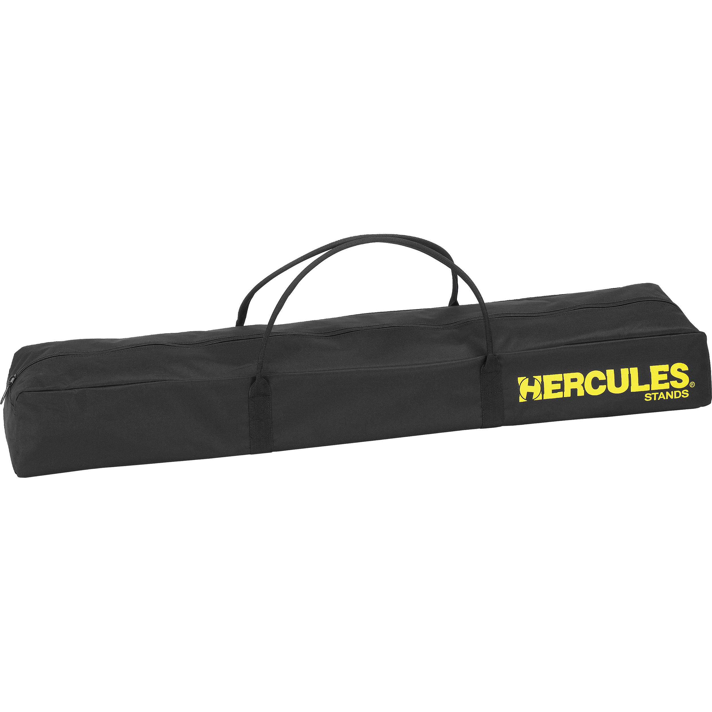 Hercules Stands SS200BB PA speaker stands with adjustable height and stable base for audio equipment setup.