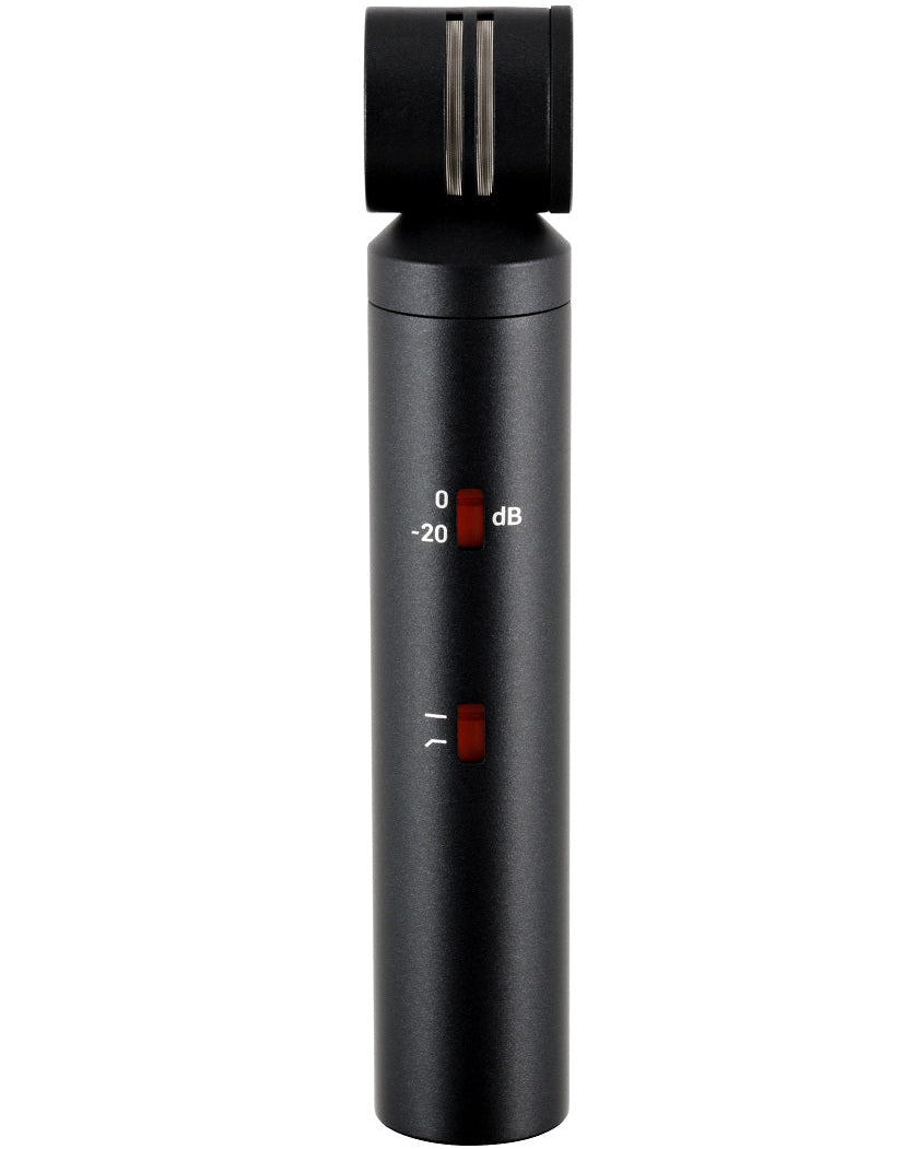 sE Electronics sE7 sideFire condenser microphone with dual capsule design and metal shock mount for studio recording.