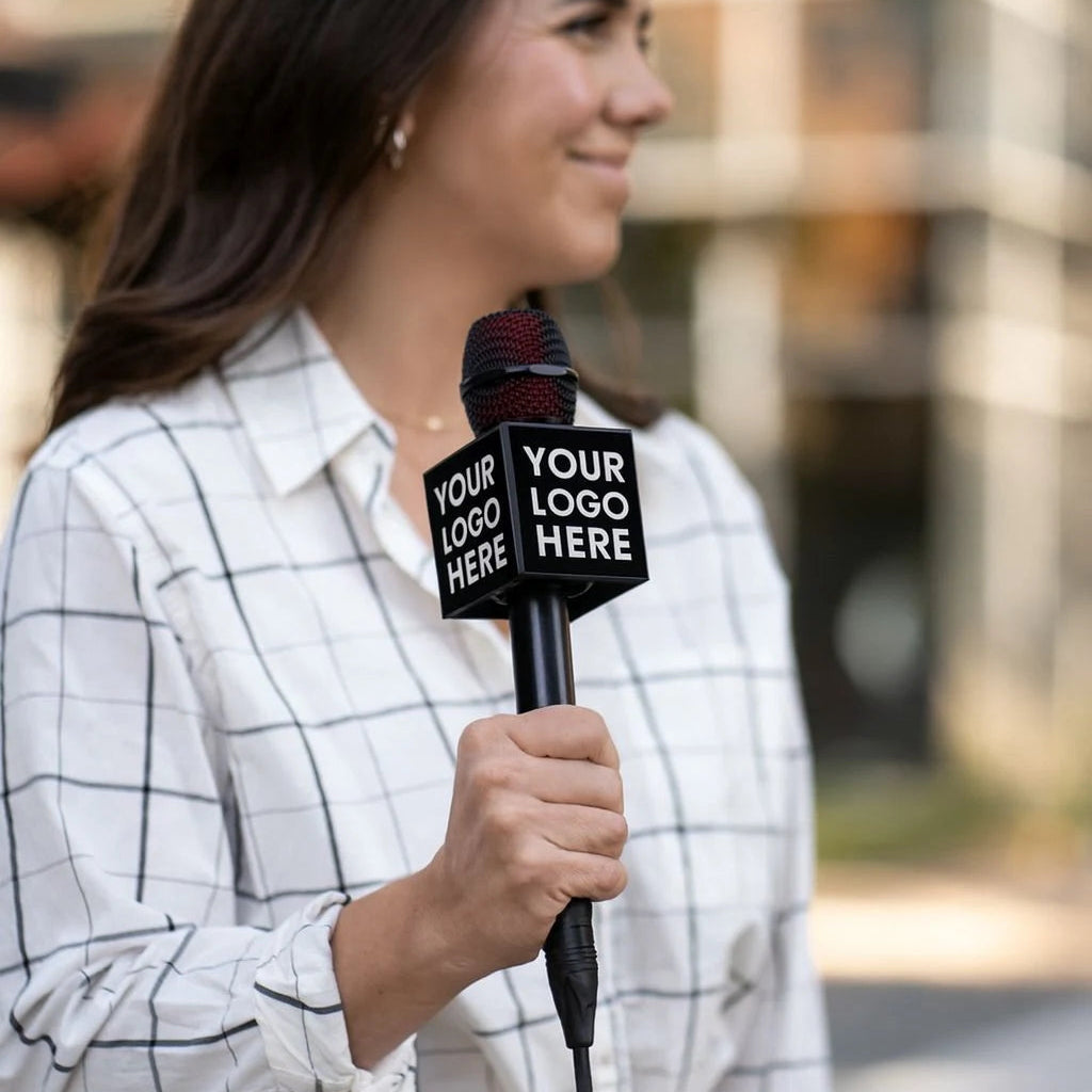 SE Electronics V7 ENG dynamic microphone with a black body and grille, designed for professional broadcasting and live sound.