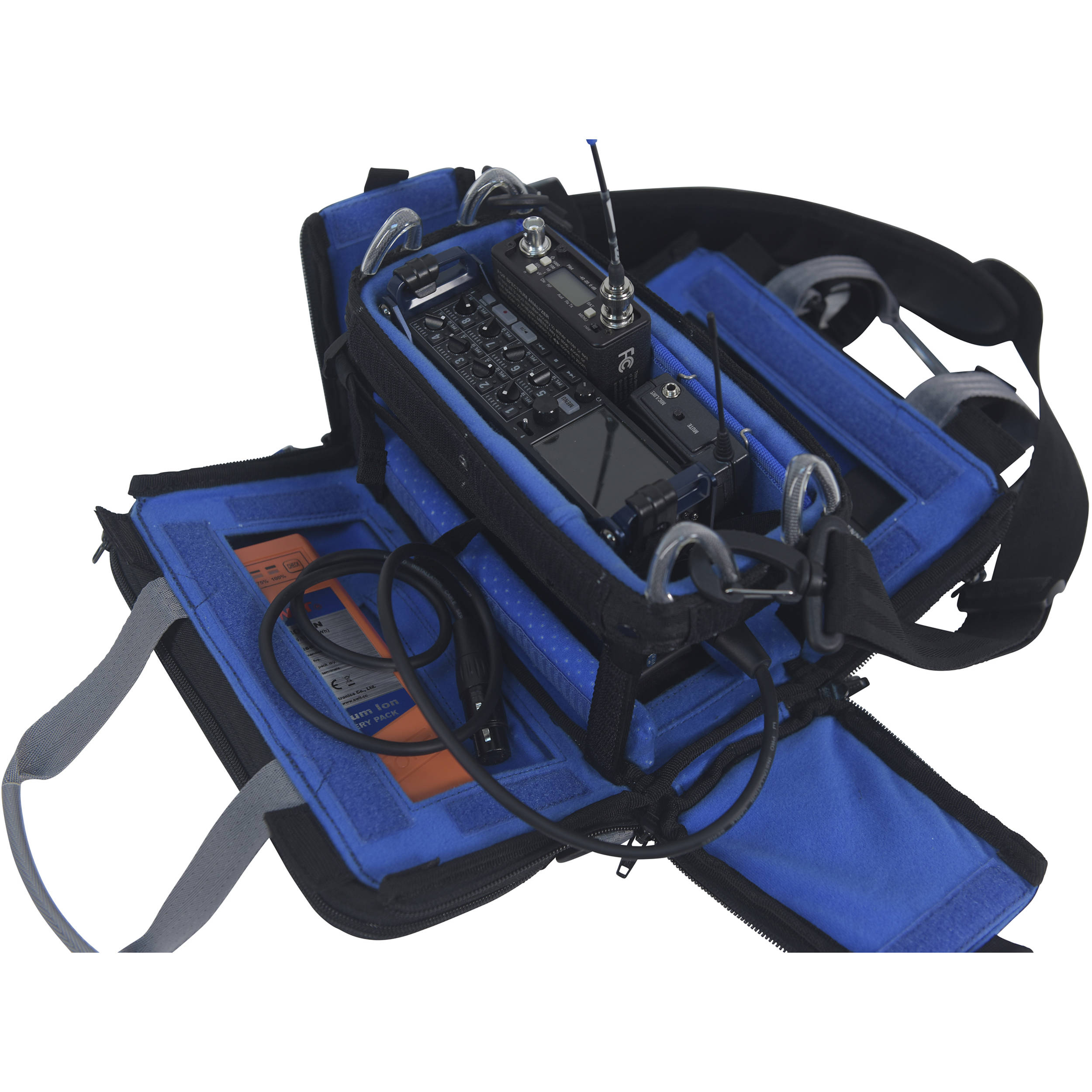 Black Orca Bags OR-27 microphone bag with padded interior and durable exterior, designed to protect professional microphones.