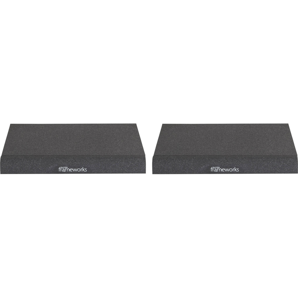 Gator Studio Monitor Isolation Pads for studio monitor stands, reducing vibrations and improving sound clarity.