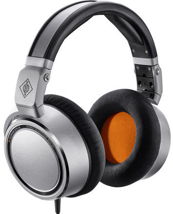 Neumann NDH 20 studio headphones with padded ear cups and adjustable headband, designed for professional audio monitoring.