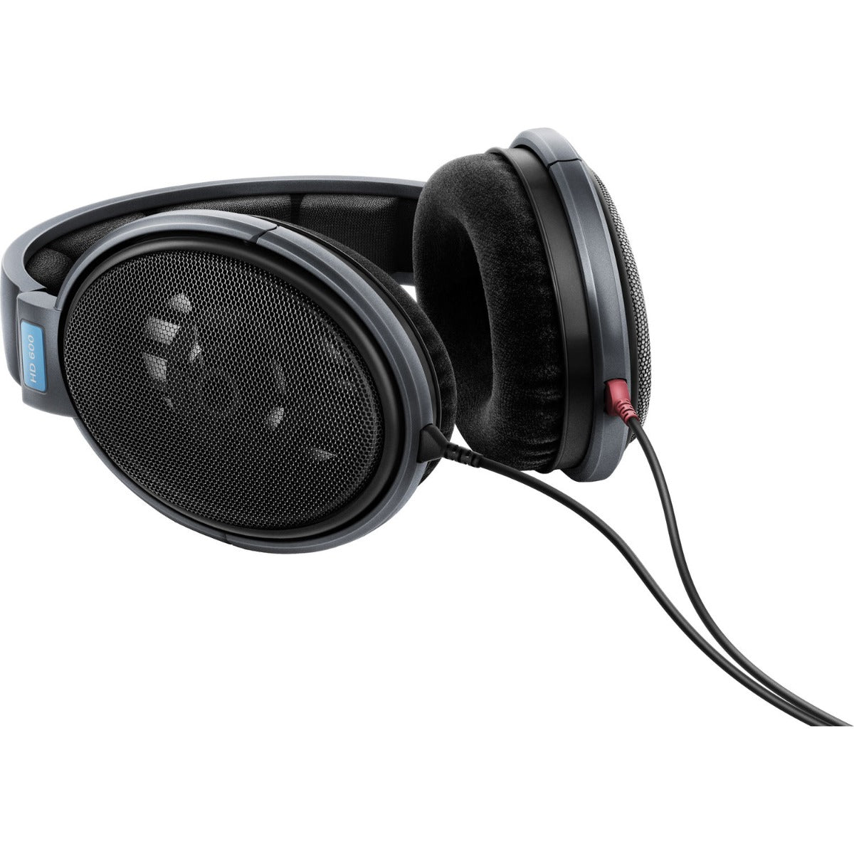 Sennheiser HD 600 studio headphones with open-back design and over-ear cups for high-fidelity audio listening