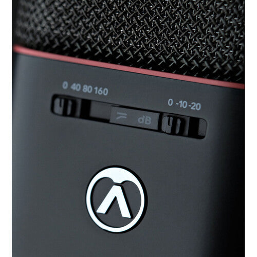 Austrian Audio OC18 condenser microphone set with dual microphones and accessories for professional studio recording.