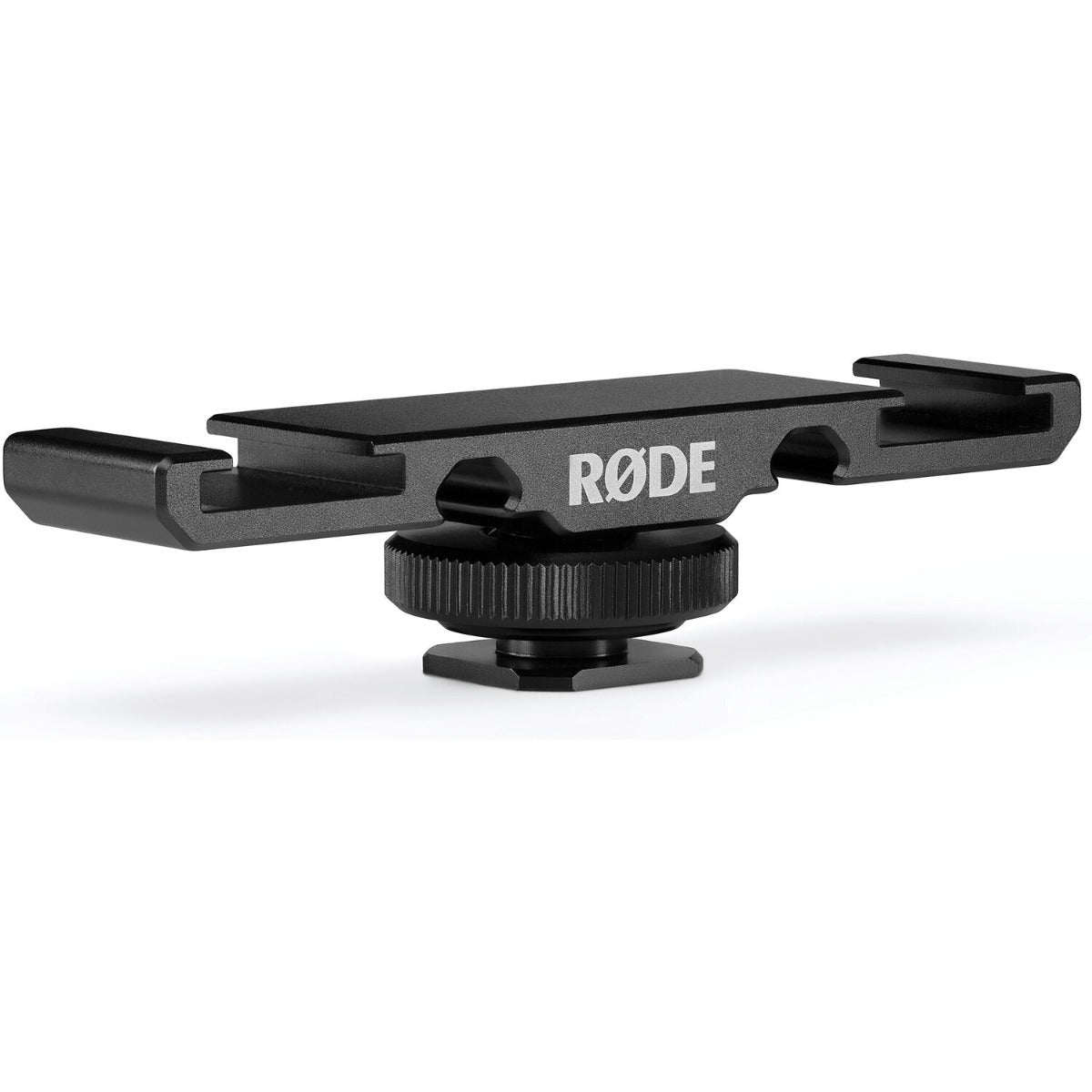 Rode Vlogger Kit with microphone, windscreen, and smartphone mount for iOS and Android devices.