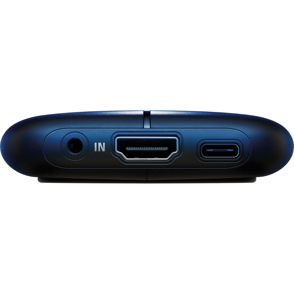 Elgato Game Capture HD60 S+ card reader with sleek design and ports for seamless gaming capture.