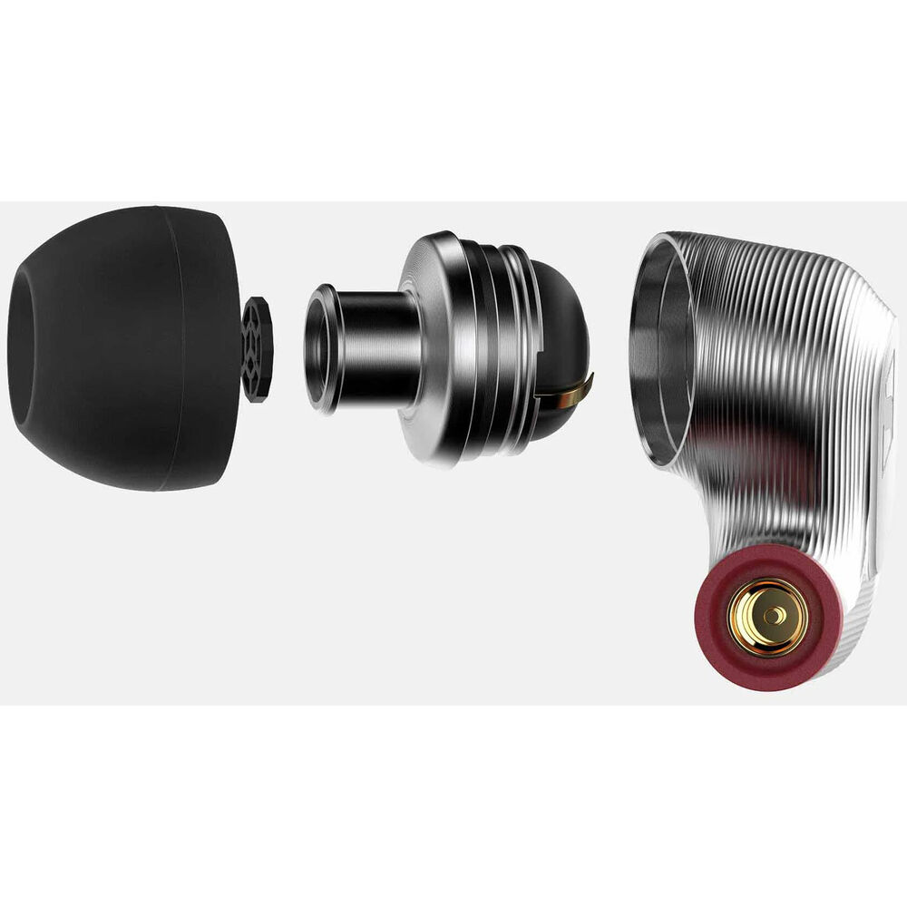 Sennheiser IE 900 in-ear headphones with sleek black design, detailed earbud tips, and premium build quality.