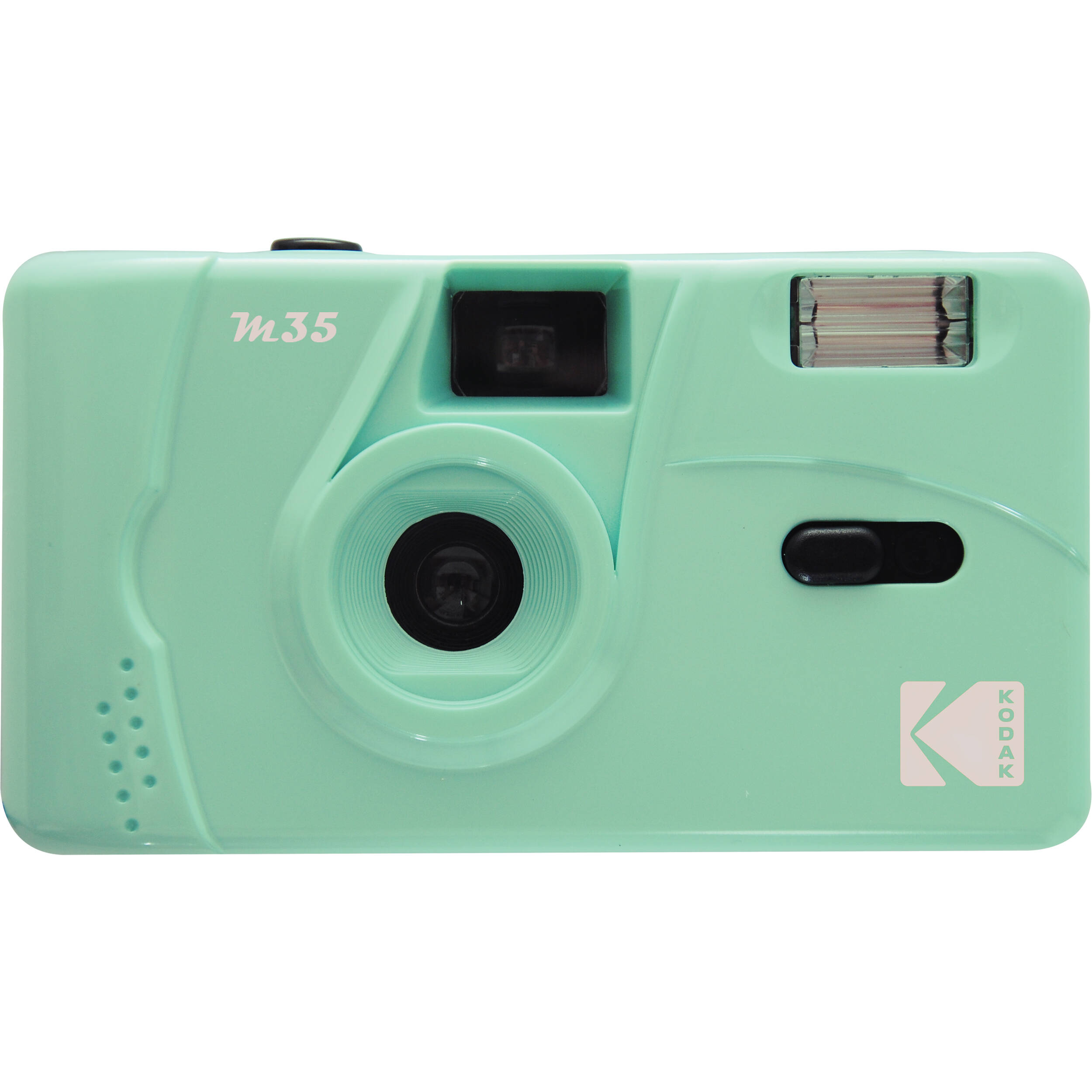 Kodak M35 reusable compact camera for instant photos, featuring a sleek design and easy-to-use controls.