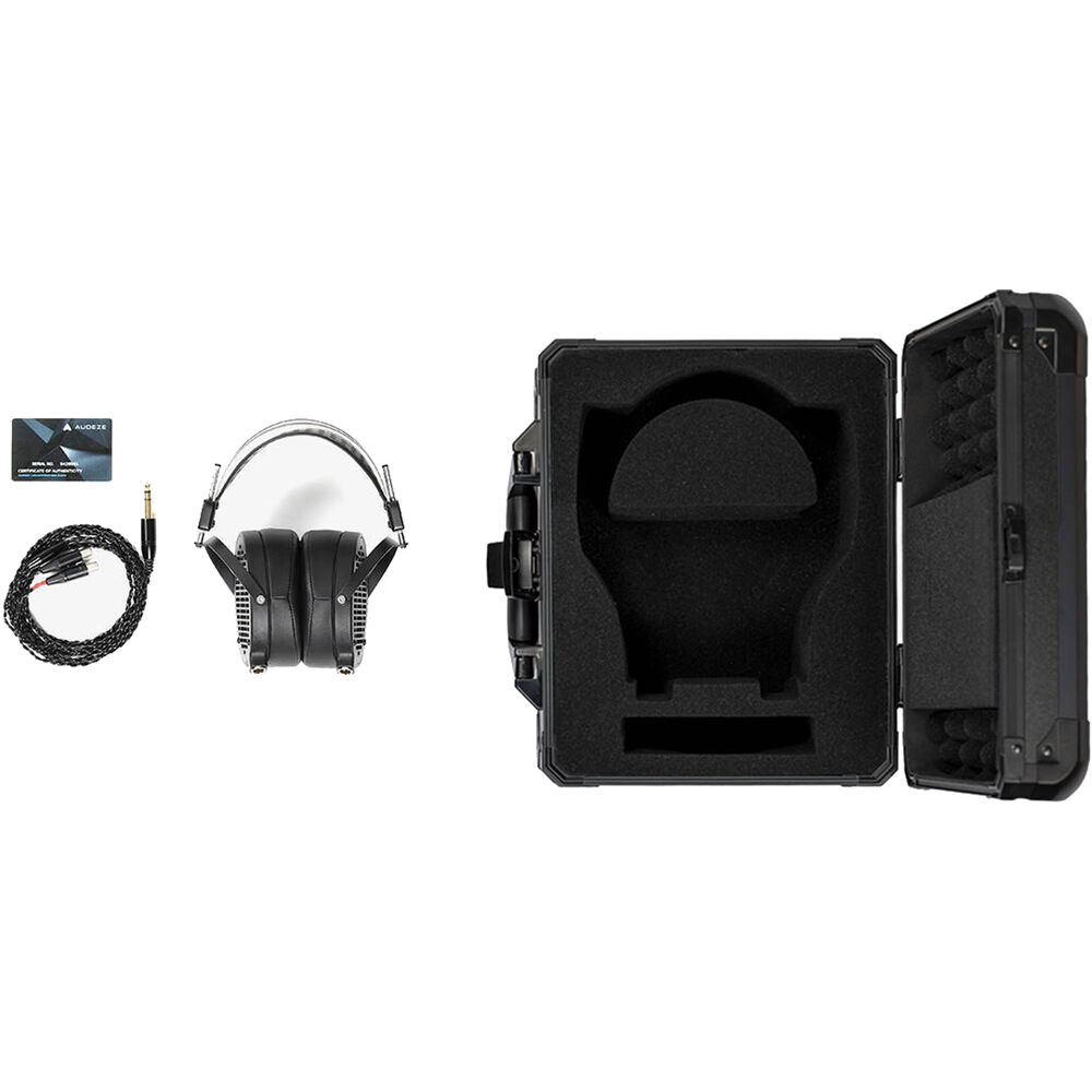Audeze LCD-2 Classic leather-free studio headphones with over-ear design and plush ear cups for professional audio use