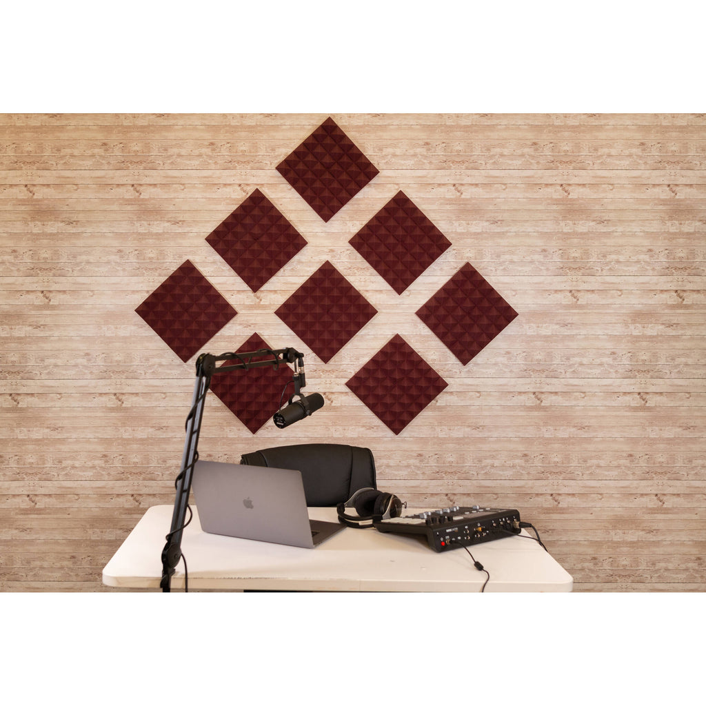 Gator Acoustic Pyramid Panel 12x12" (8pcs.)