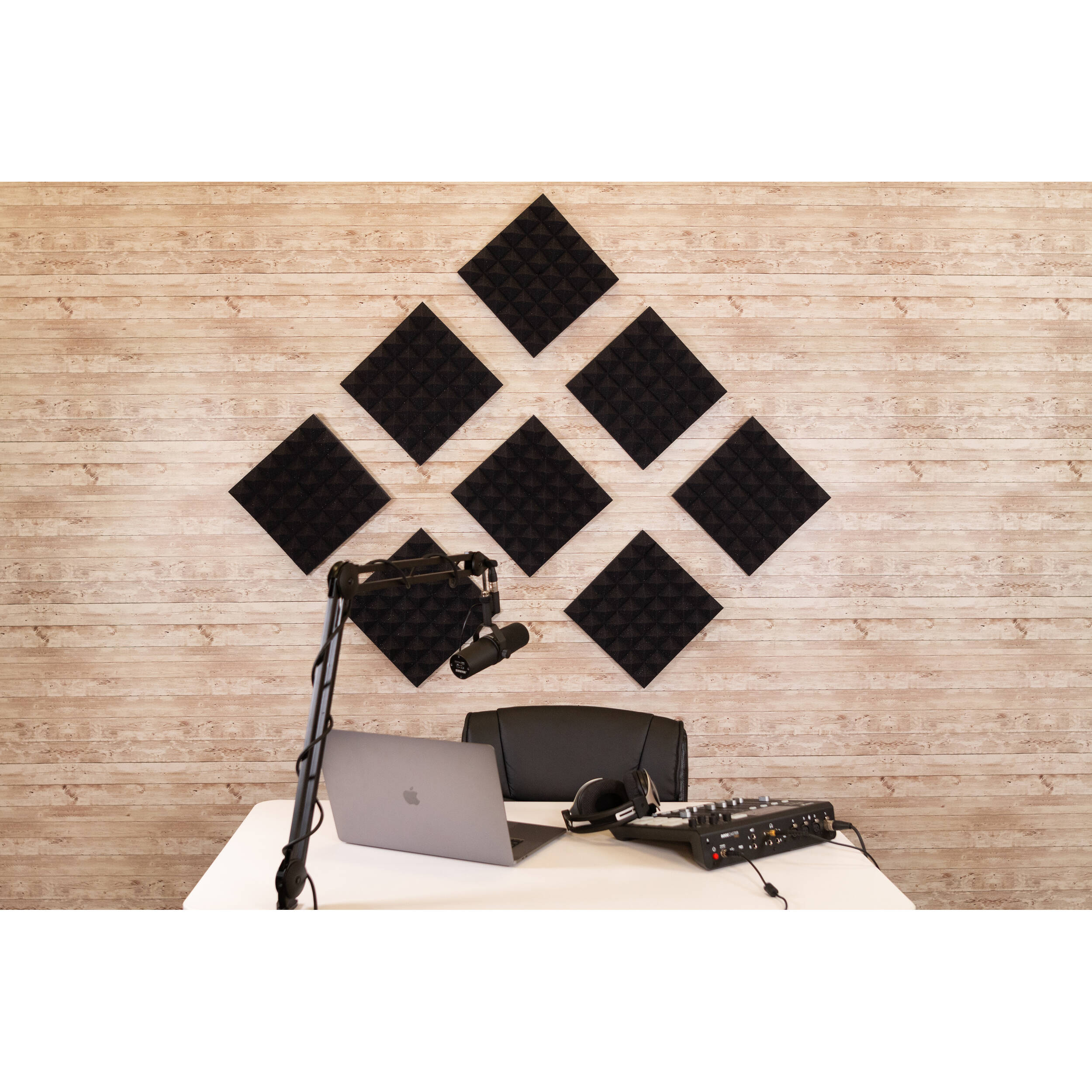 Gator Acoustic Pyramid Panel 12x12" (8pcs.)