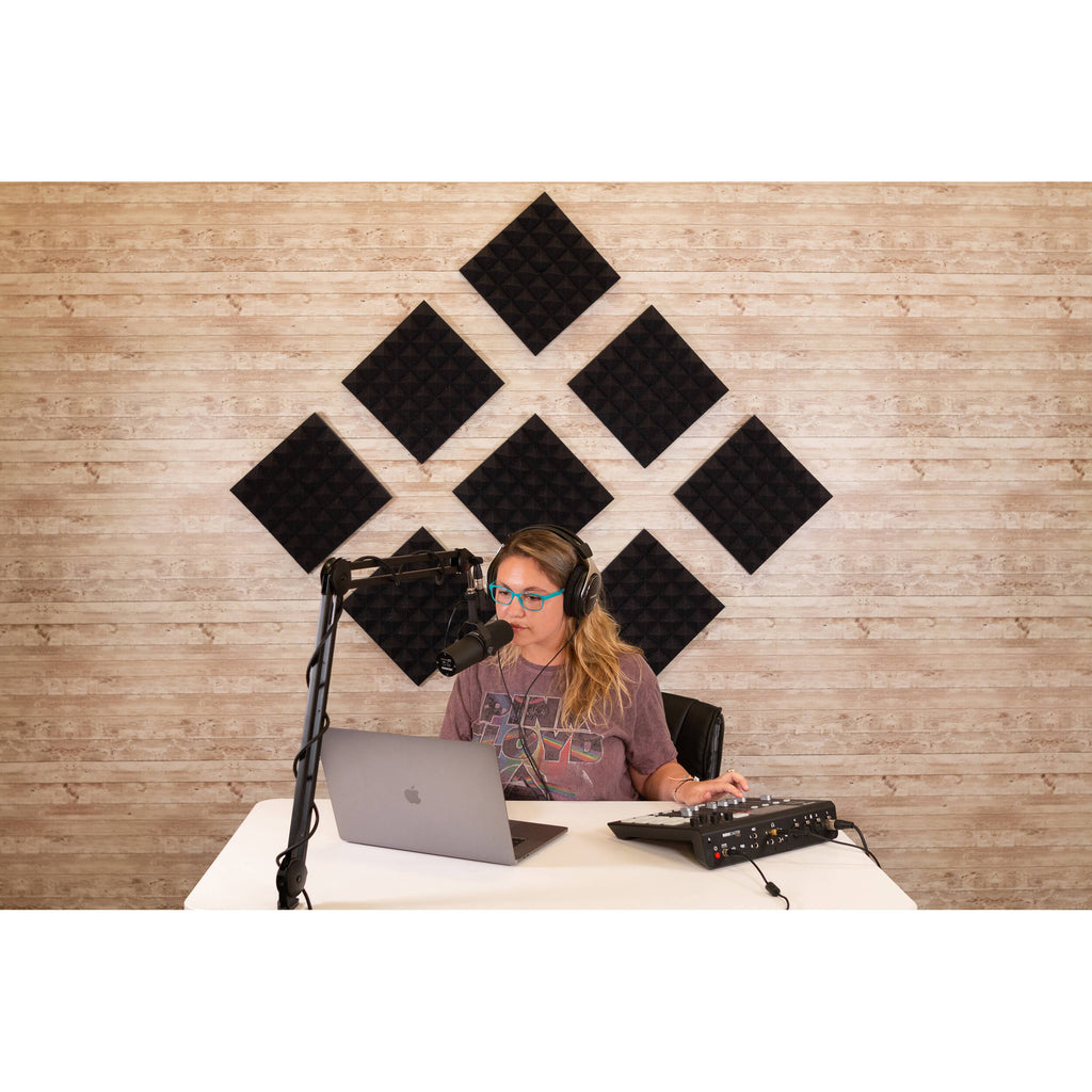 Gator Acoustic Pyramid Panel 12x12" (8pcs.)