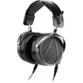 Audeze MM-500 studio headphones with over-ear design and padded ear cups, black finish, and adjustable headband.