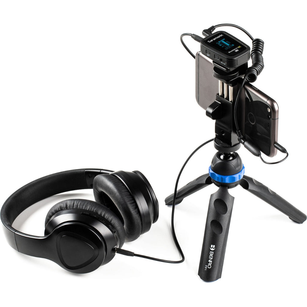 Saramonic Blink500 ProX B1 creator wireless microphone system with transmitter and receiver, compact and professional audio gear