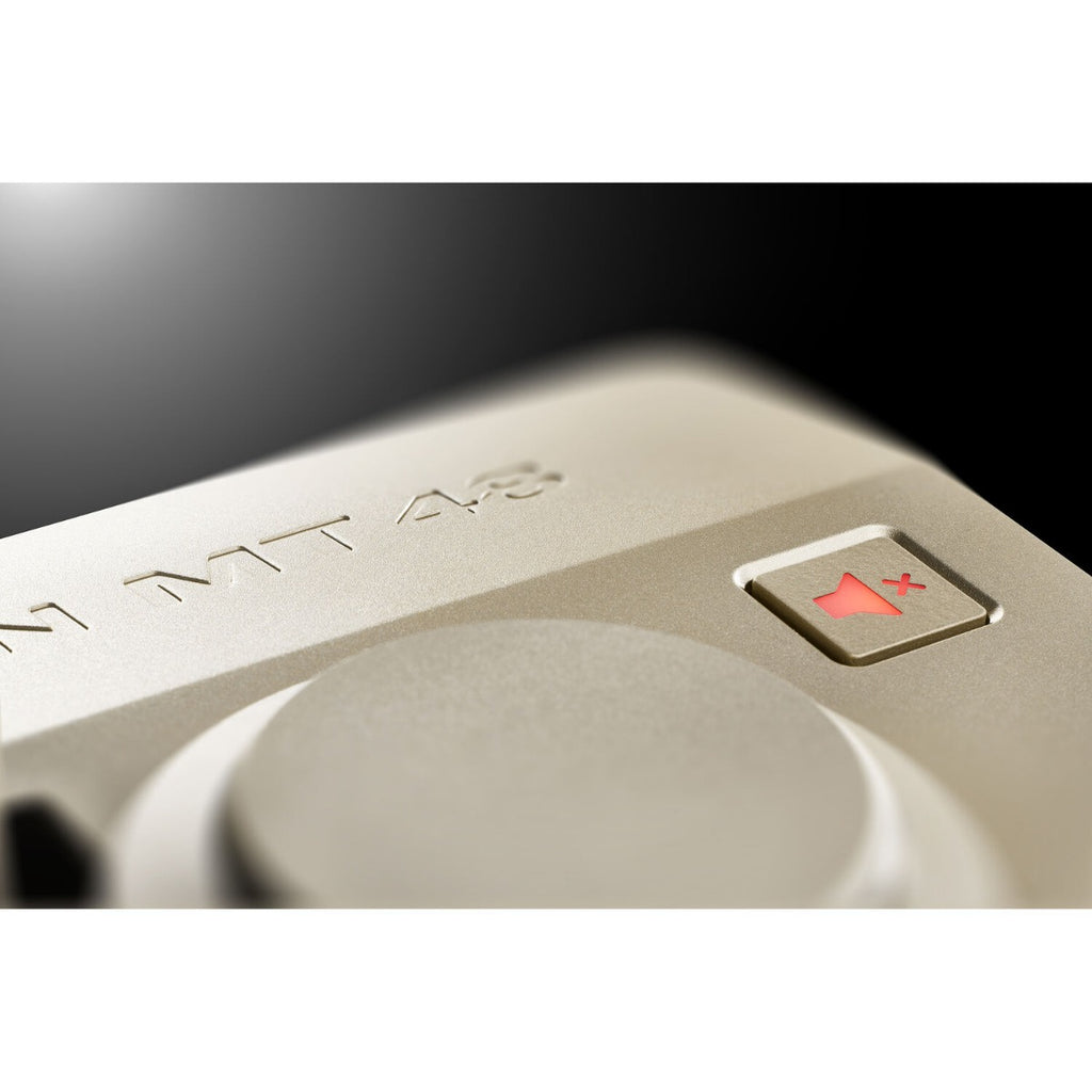 Neumann MT 48 audio interface with multiple input and output ports, professional-grade equipment for recording and sound production.
