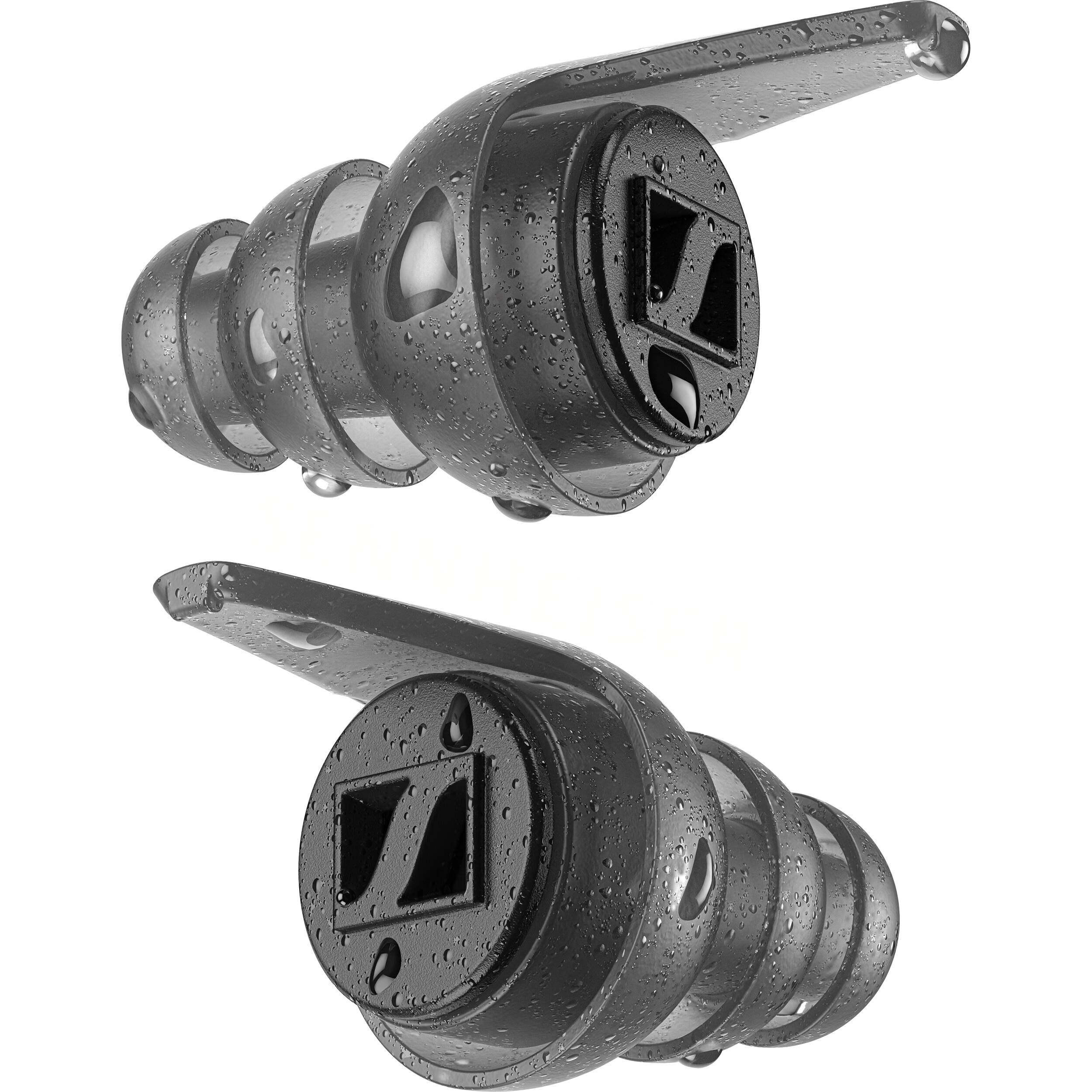 Sennheiser SoundProtex hearing protection earmuffs with padded ear cups for noise reduction and comfort.