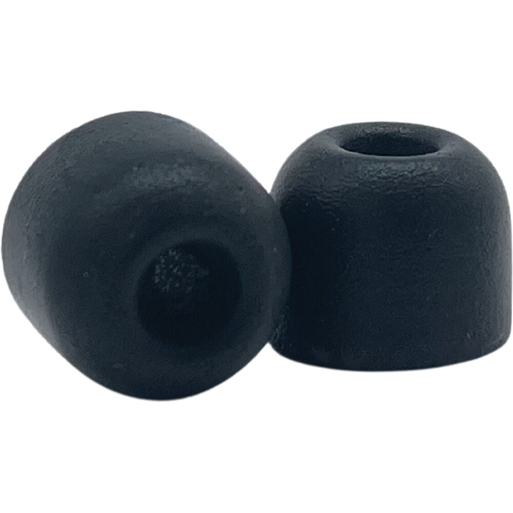 Shure EACYF1-6L large black foam earpad sleeves for headphones, three pairs shown in the image.