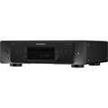 Marantz CD 60 CD player with silver finish and digital display, showcasing front panel controls and disc tray.
