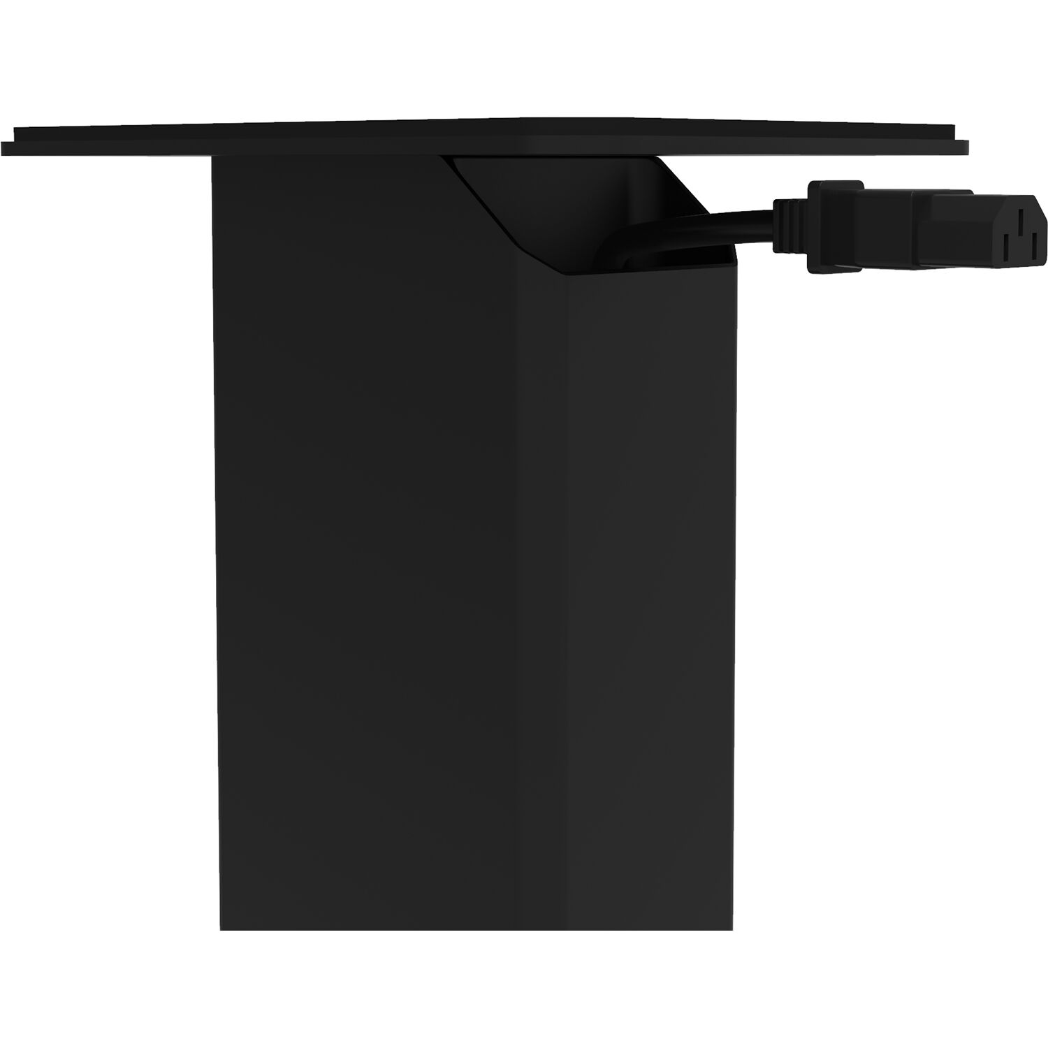 Kanto Audio SX 22-inch speaker stands with adjustable height and sturdy black metal construction for home audio setup.