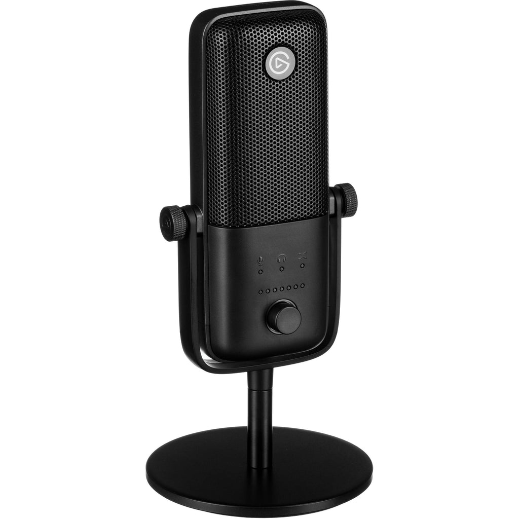 Elgato Wave:3 USB microphone with sleek design and adjustable controls, ideal for streaming and recording setups