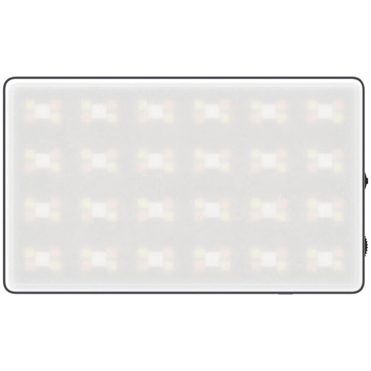SmallRig RM120 RGB video light showing adjustable color and brightness settings on a compact, portable design for filmmaking.
