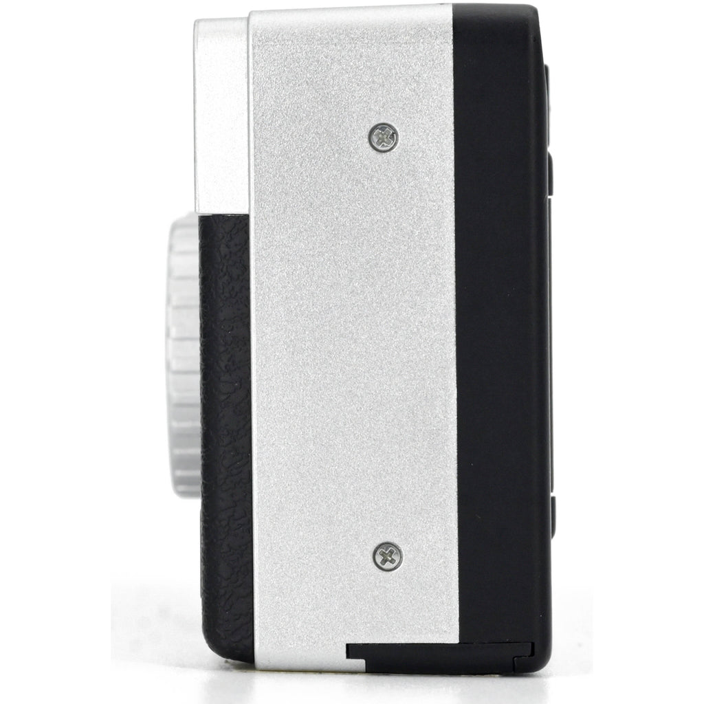 Kodak EKTAR H35 Half Frame Camera, compact instant camera with vintage design, black body, and film loading area.