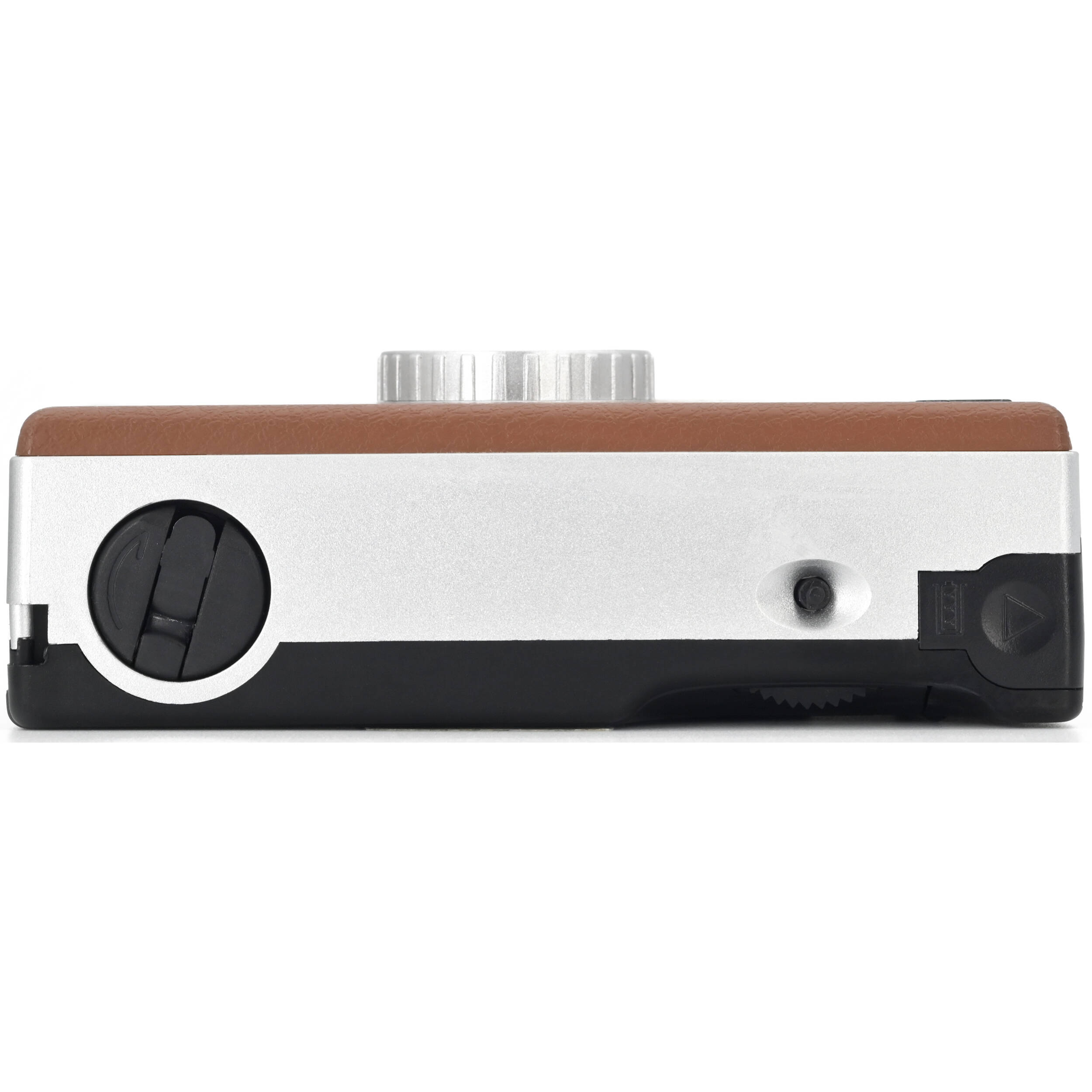 Kodak EKTAR H35 half-frame instant camera with compact design, featuring vintage-style controls and lens.