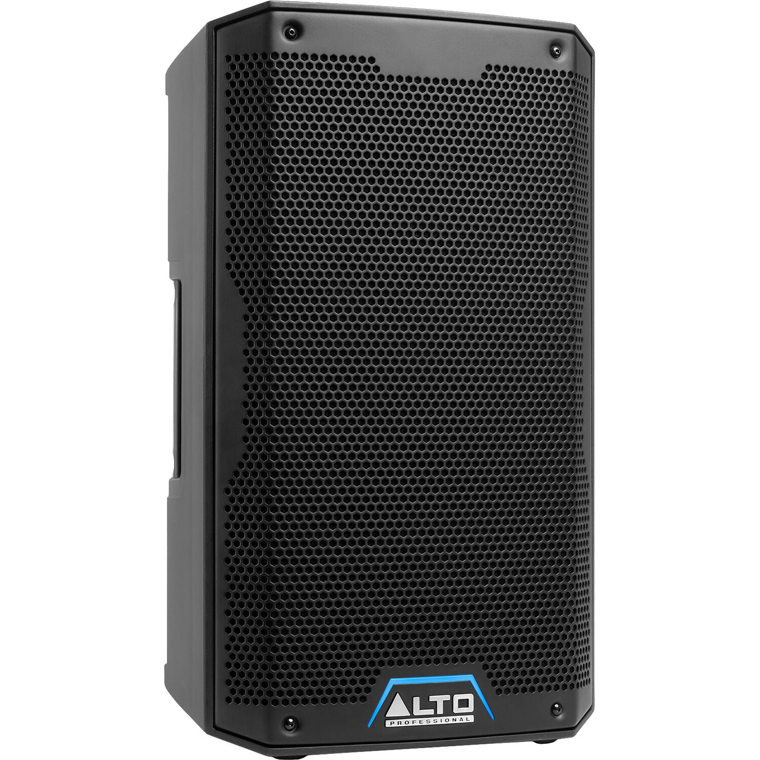 Alto Professional TS408 PA speaker system with black enclosure and handles, designed for live sound reinforcement.