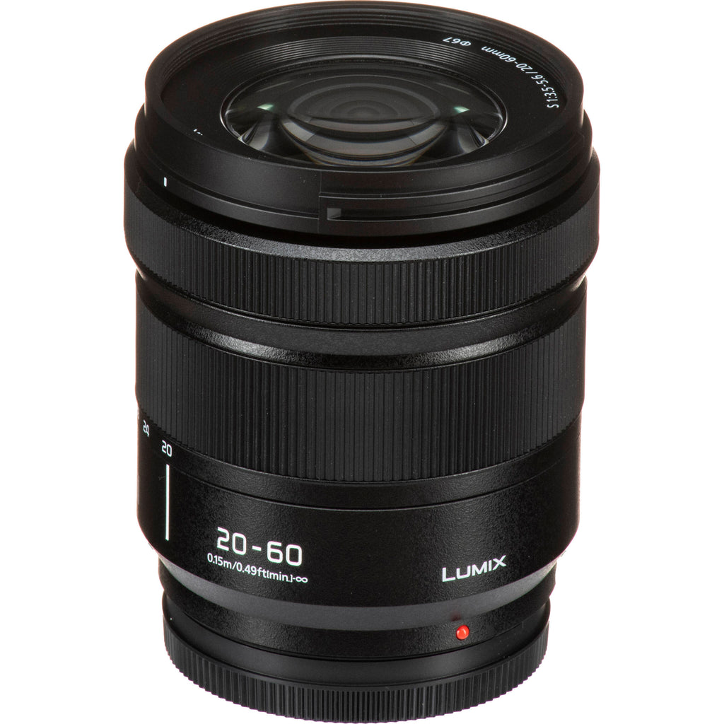 Panasonic Lumix S5M2X video camera with 20-60mm lens kit, compact and professional-grade for high-quality video recording.