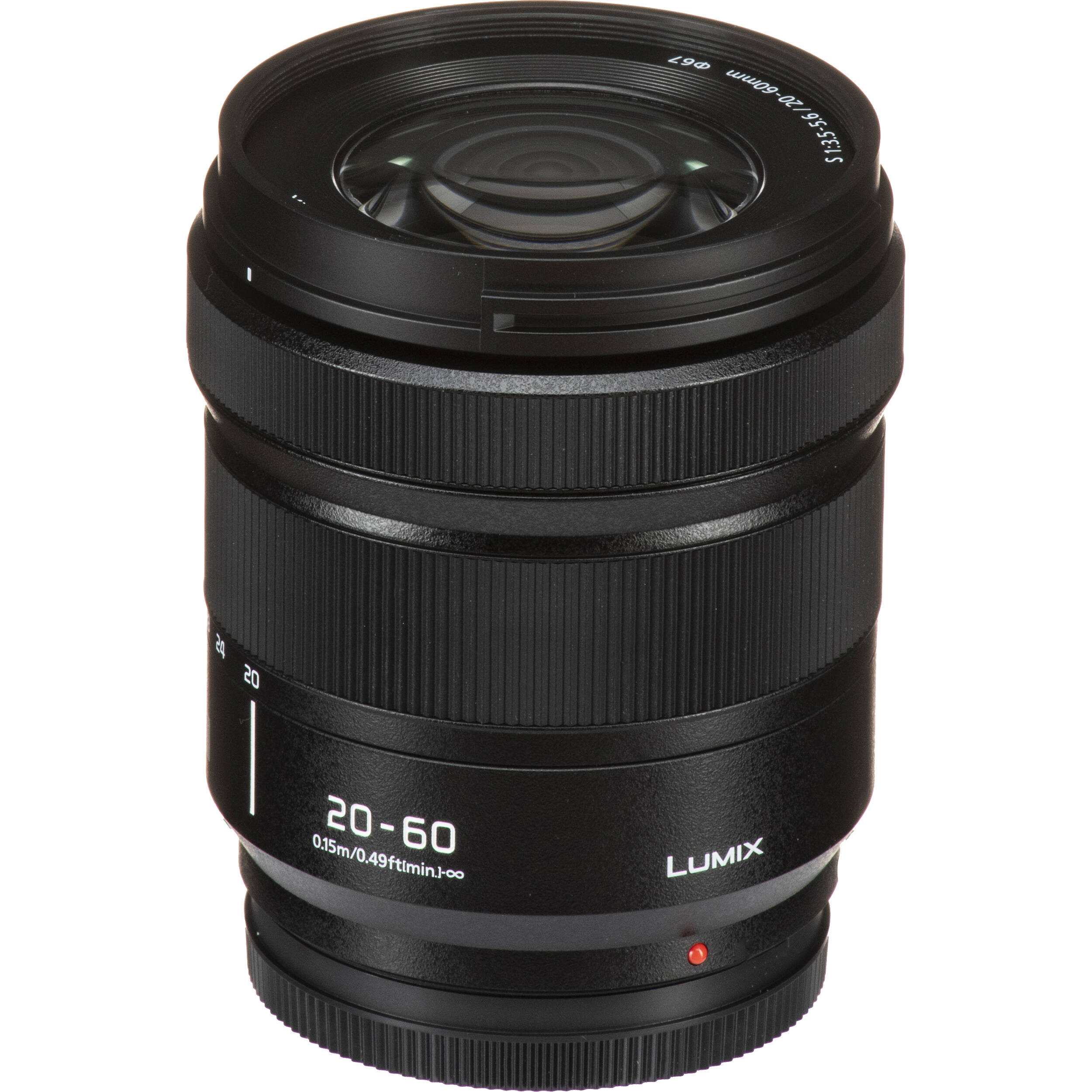 Panasonic Lumix S5M2X video camera with 20-60mm lens kit, compact and professional-grade for high-quality video recording.