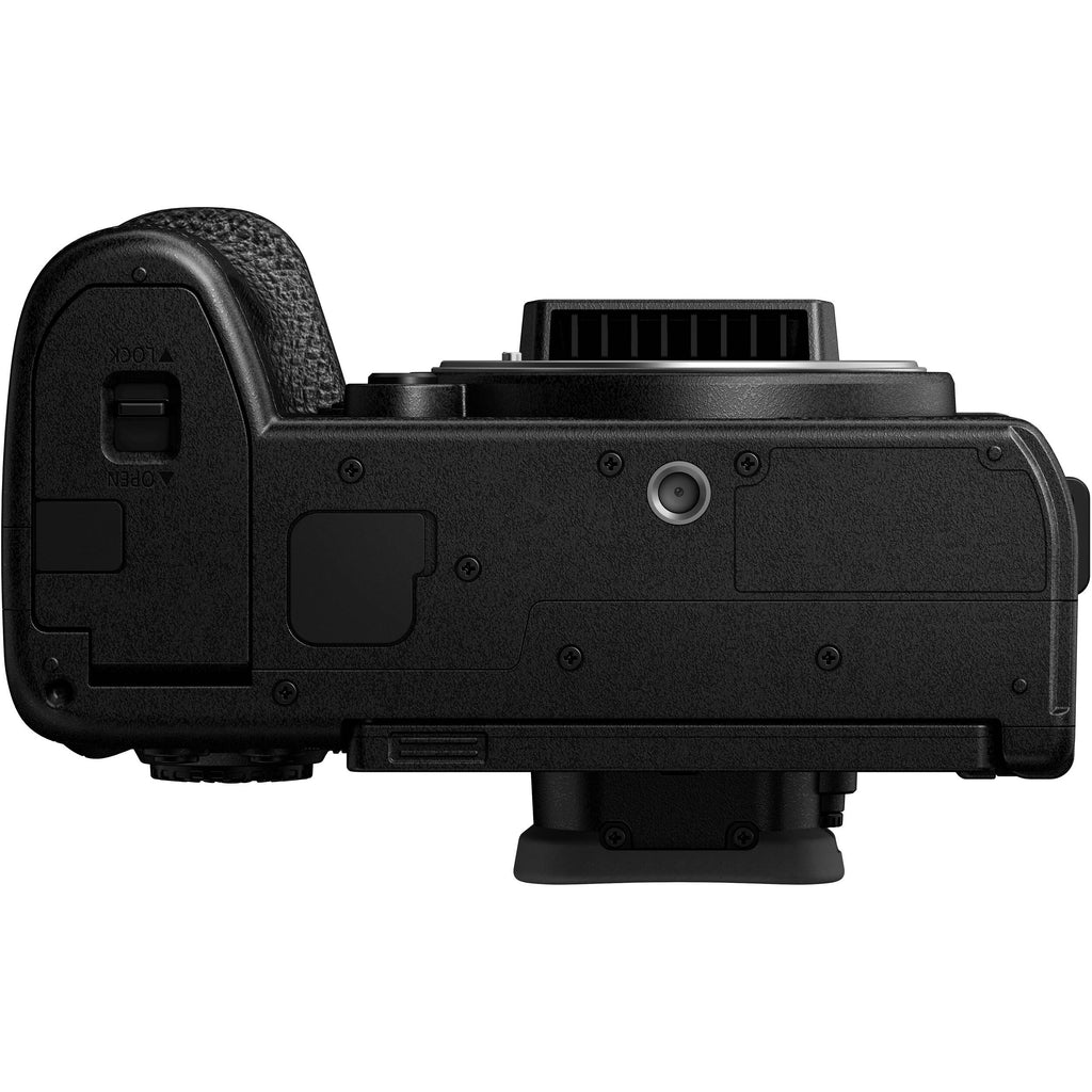 Panasonic Lumix S5M2X 20-60mm kit video camera with lens, compact design, and professional features for high-quality filming.