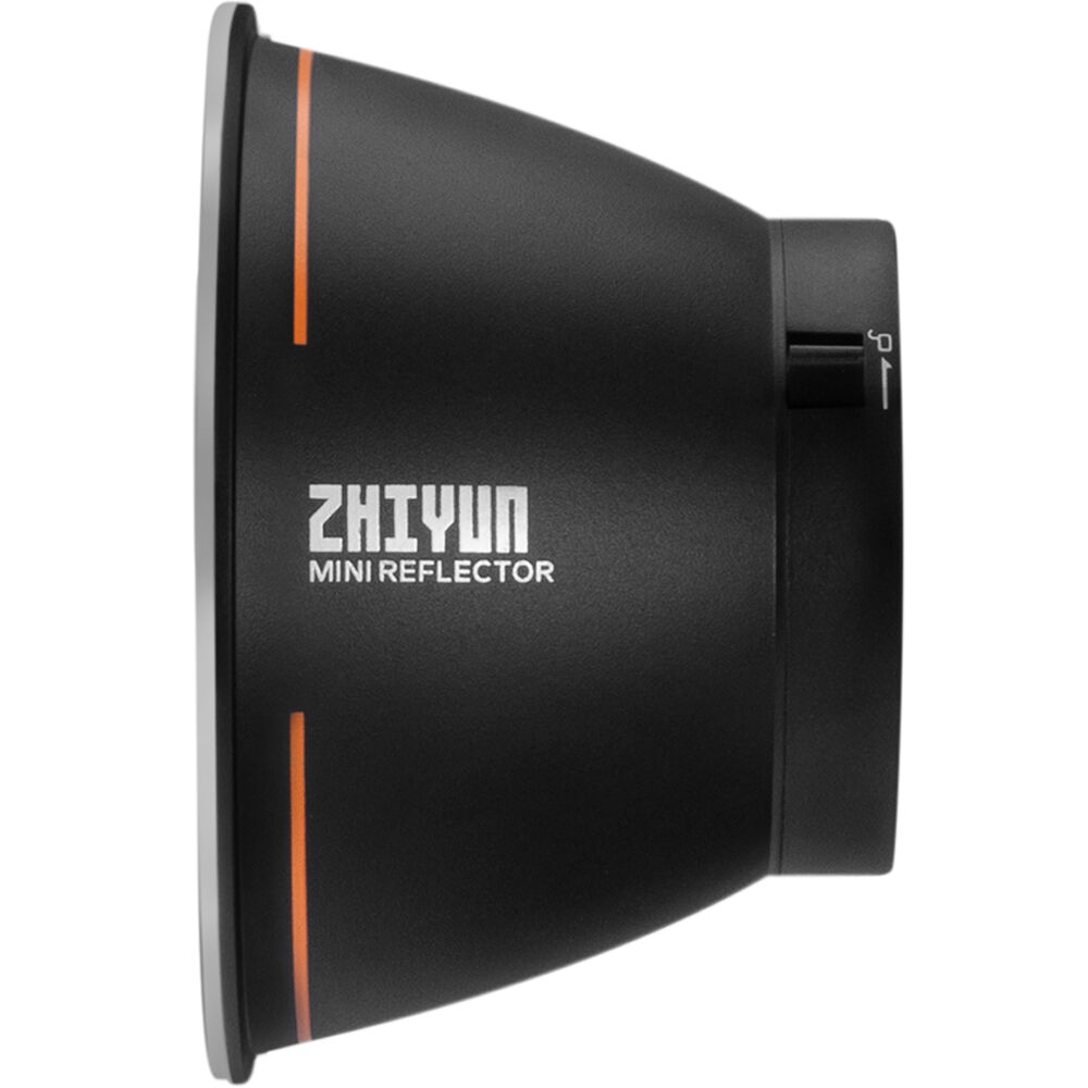 Zhiyun Molus X100 bi-color LED light panel showing adjustable brightness and color temperature controls.